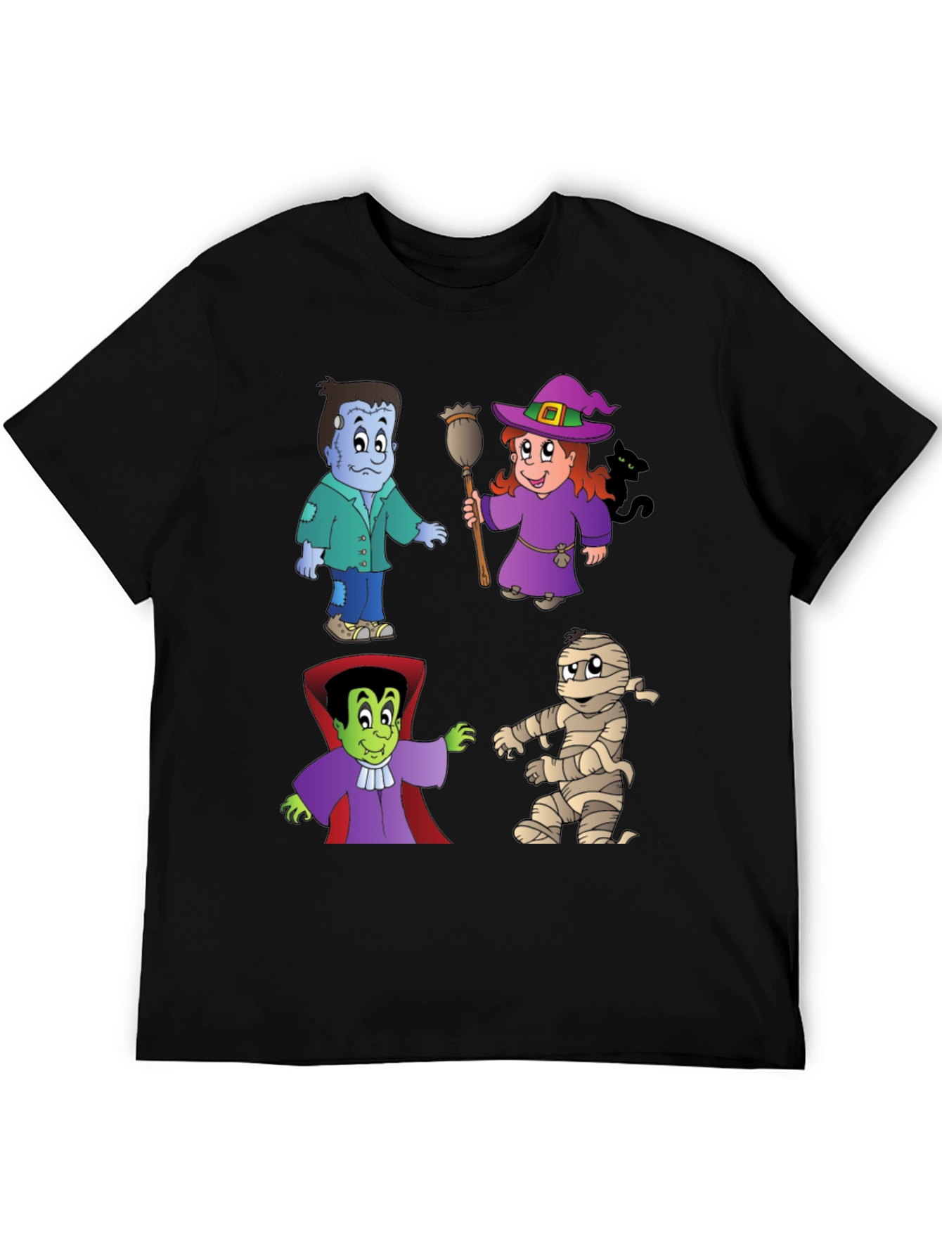 Halloween Cartoon Character T-Shirt