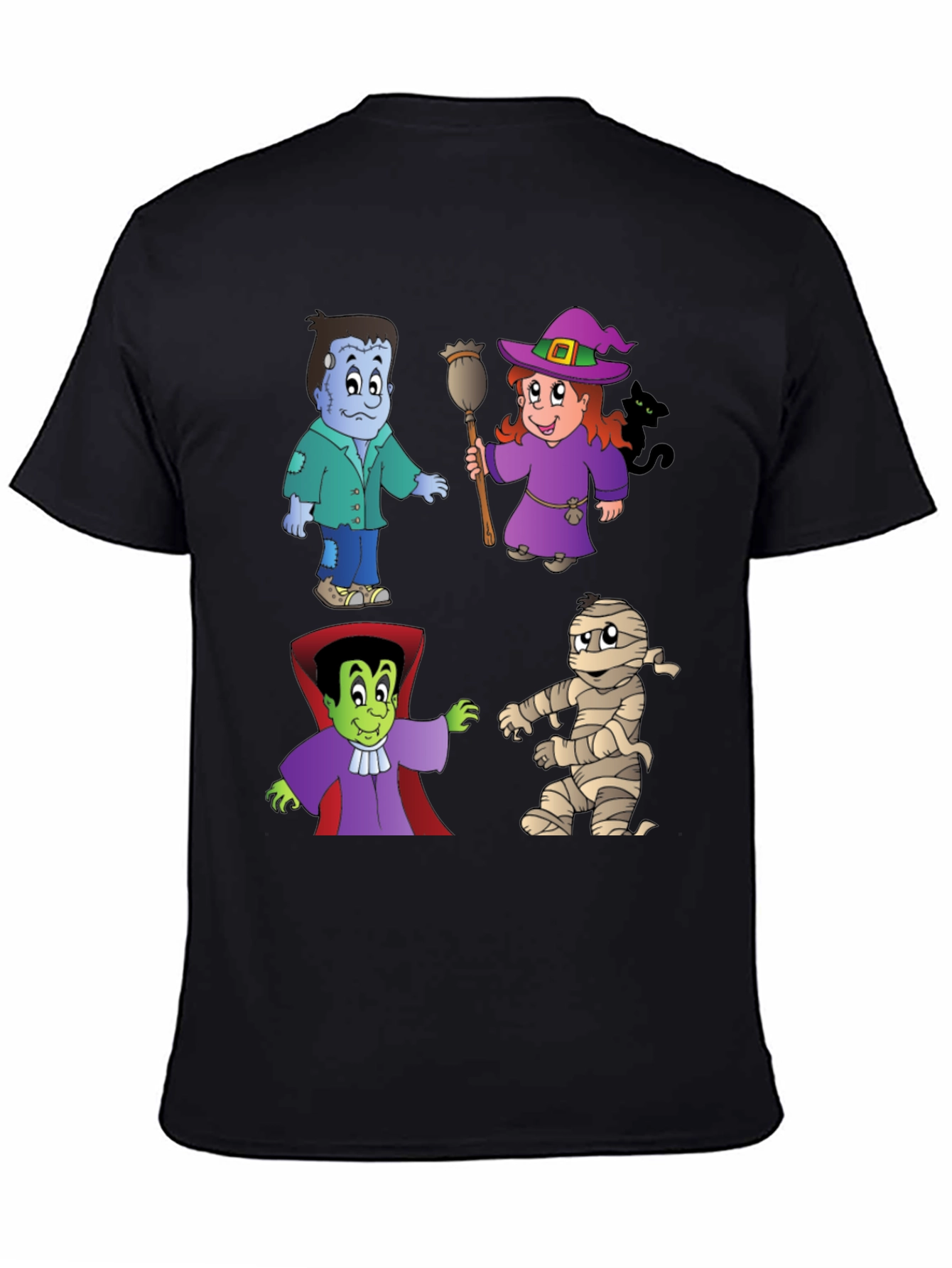 Halloween Cartoon Character T-Shirt