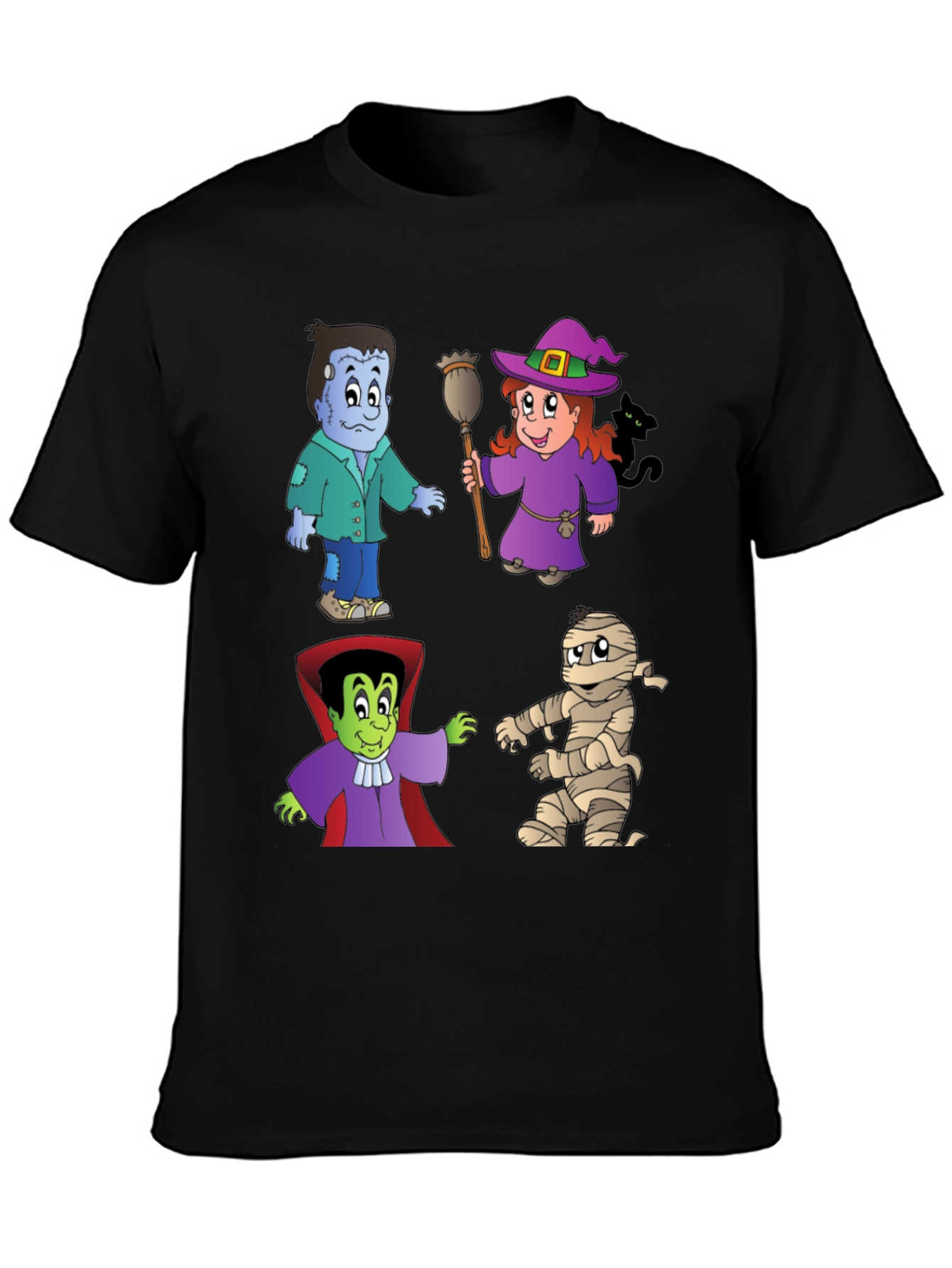 Halloween Cartoon Character T-Shirt