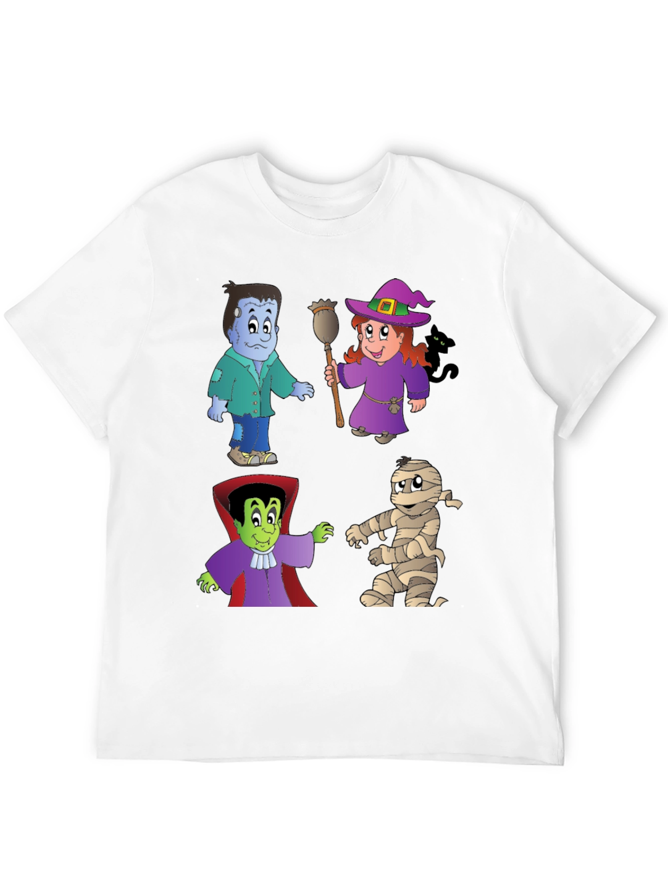 Halloween Cartoon Character T-Shirt