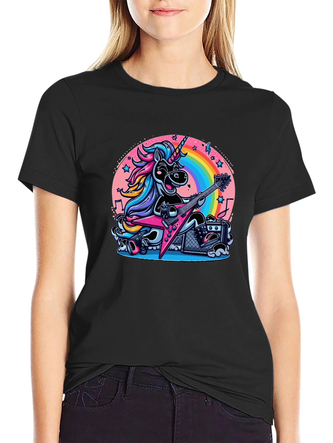 Unicorn Guitar Player T-Shirt