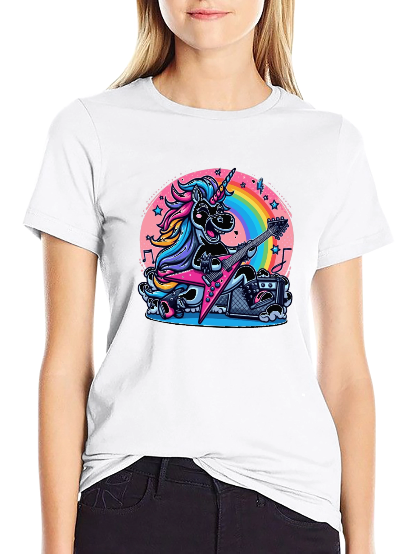 Unicorn Guitar Player T-Shirt