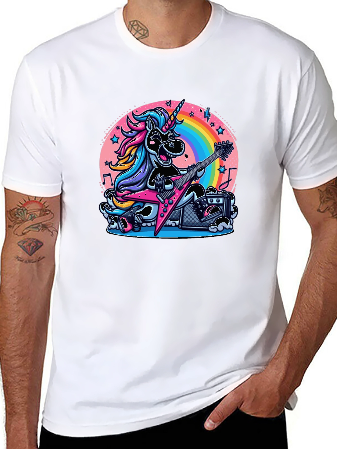 Unicorn Guitar Player T-Shirt