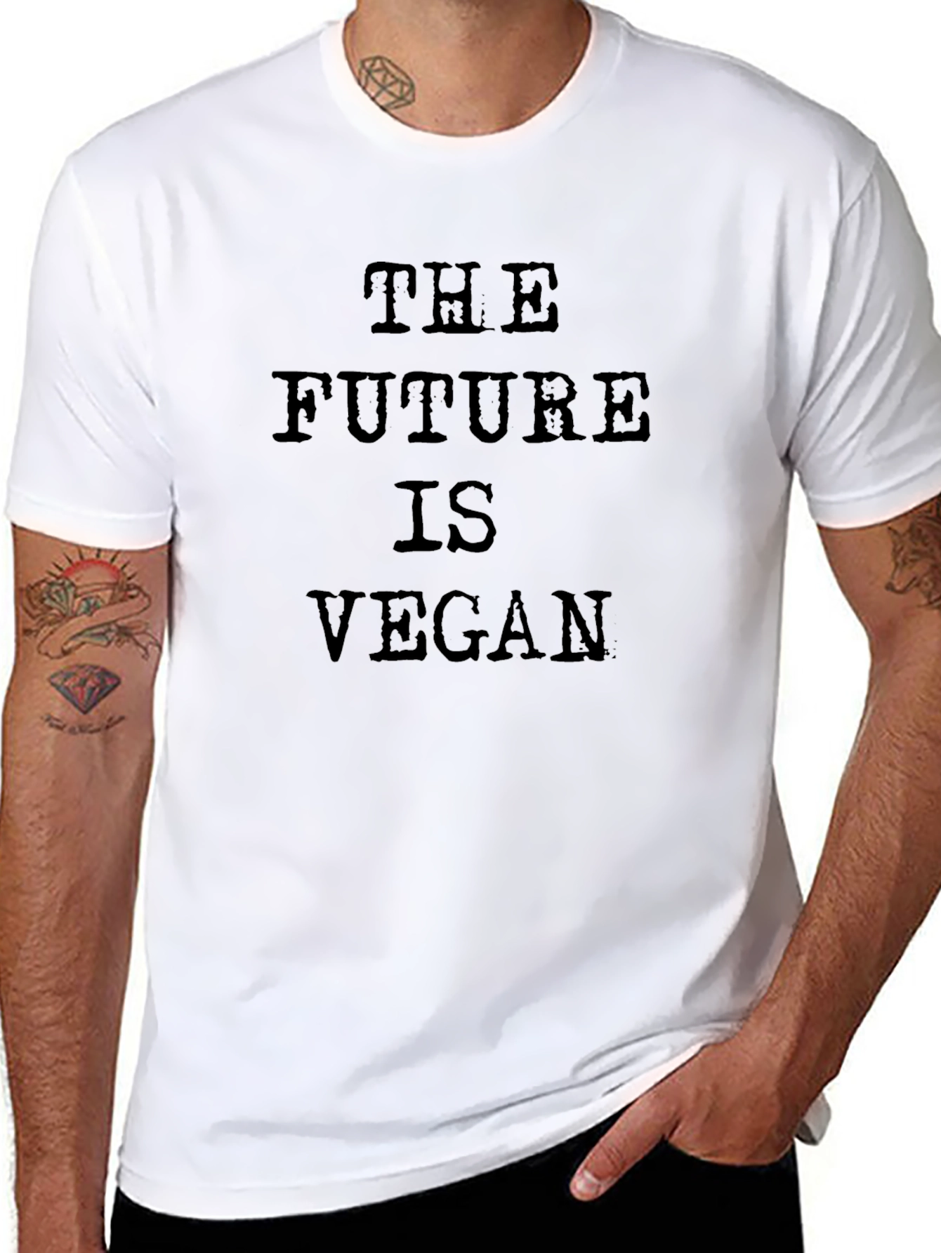 The Future is Vegan Graphic Tee - Unisex