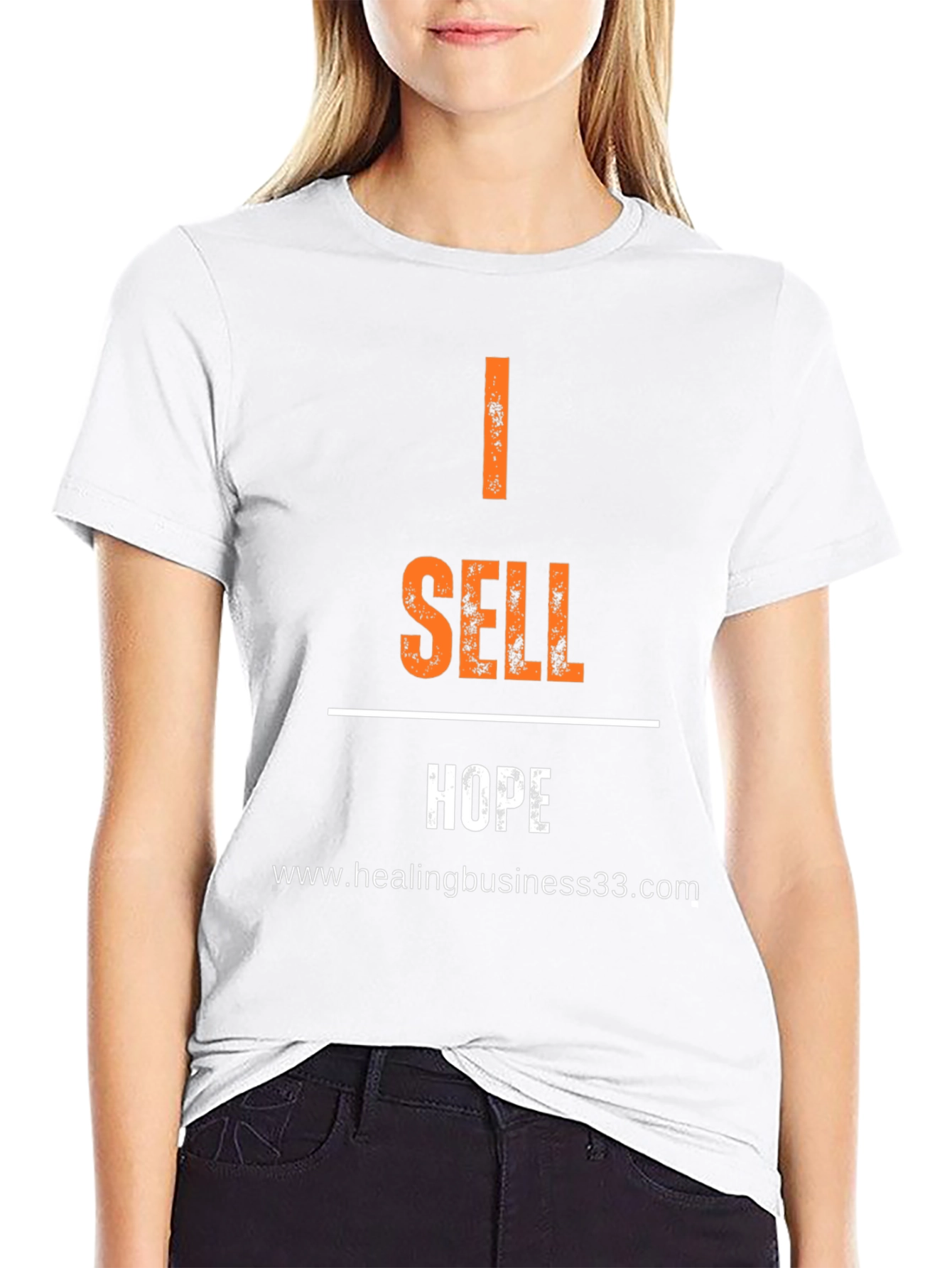 I Sell Hope Graphic Tee - Motivational Shirt