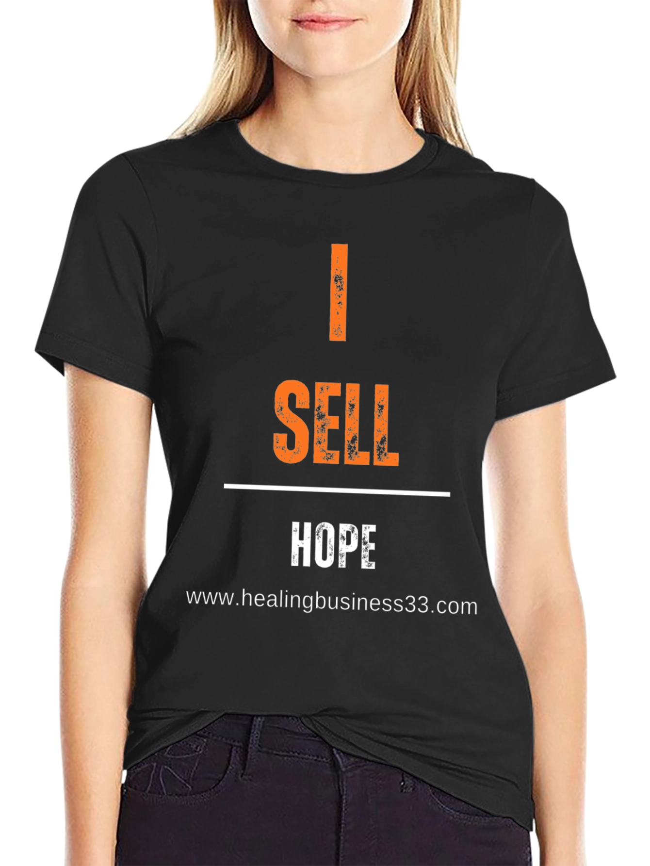 I Sell Hope Graphic Tee - Motivational Shirt