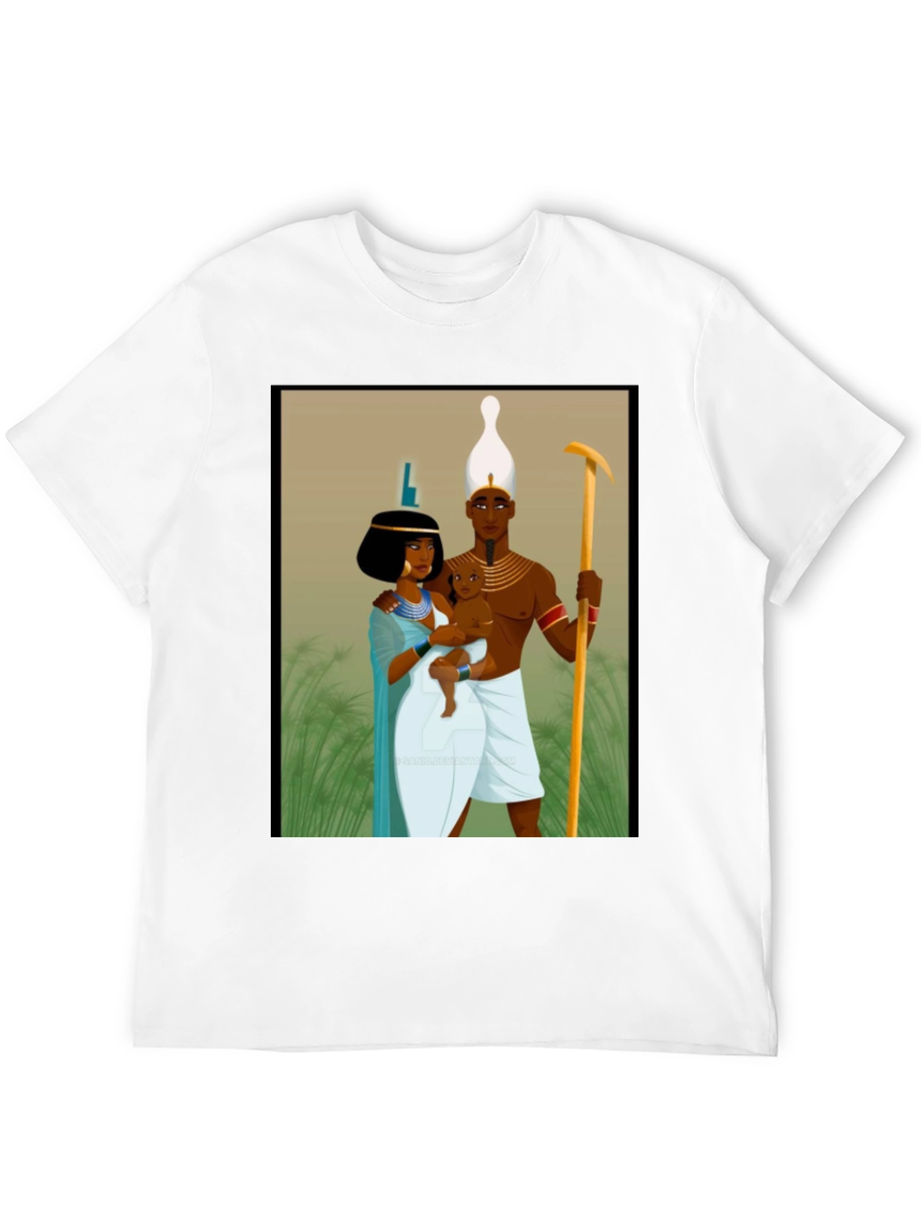 Egyptian Pharaoh Family Graphic T-Shirt