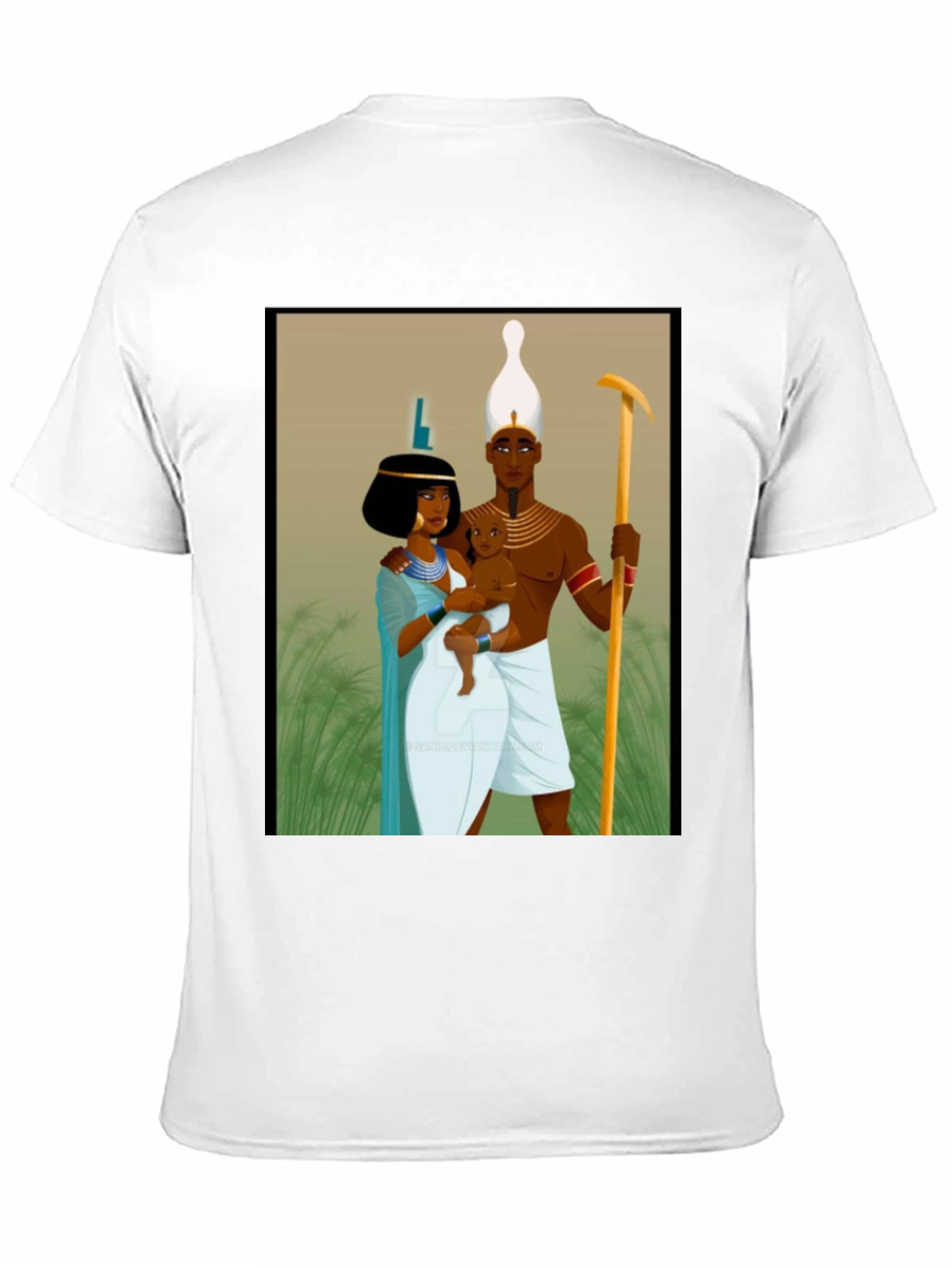 Egyptian Pharaoh Family Graphic T-Shirt