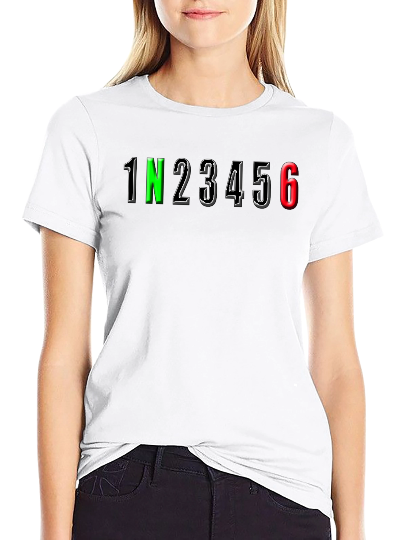 Motorcycle Gear Shift Pattern T-Shirt