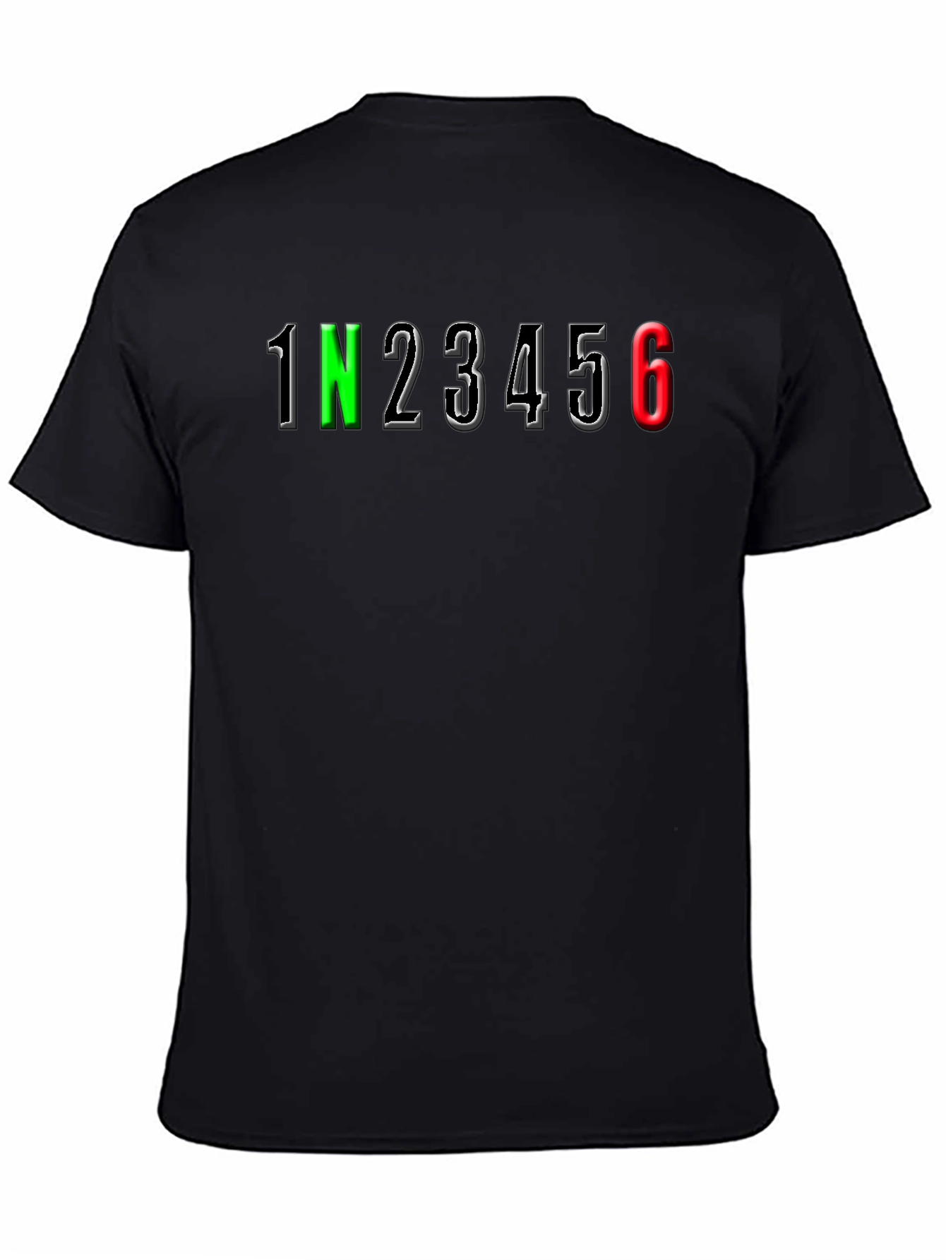 Motorcycle Gear Shift Pattern T-Shirt