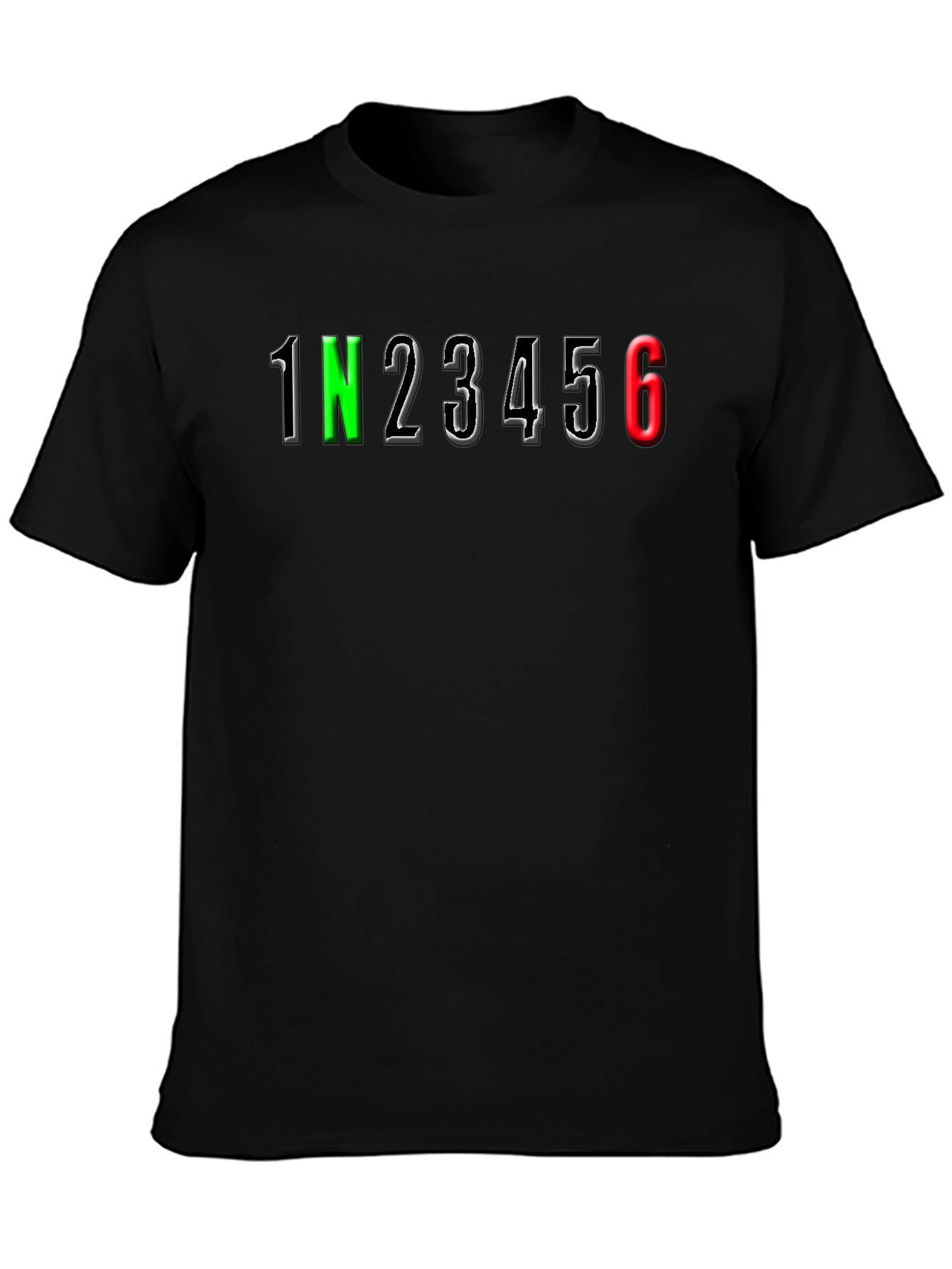 Motorcycle Gear Shift Pattern T-Shirt
