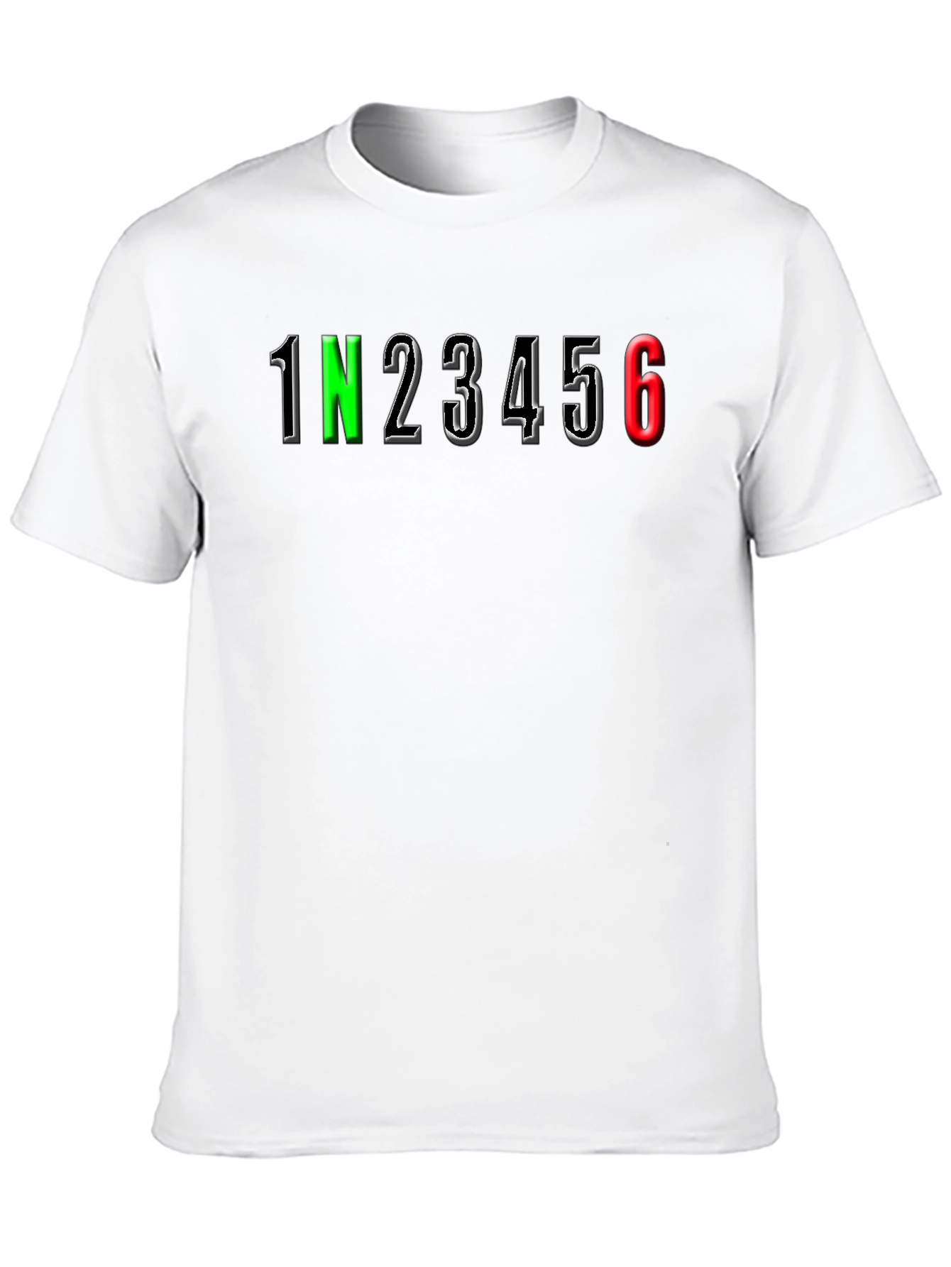 Motorcycle Gear Shift Pattern T-Shirt