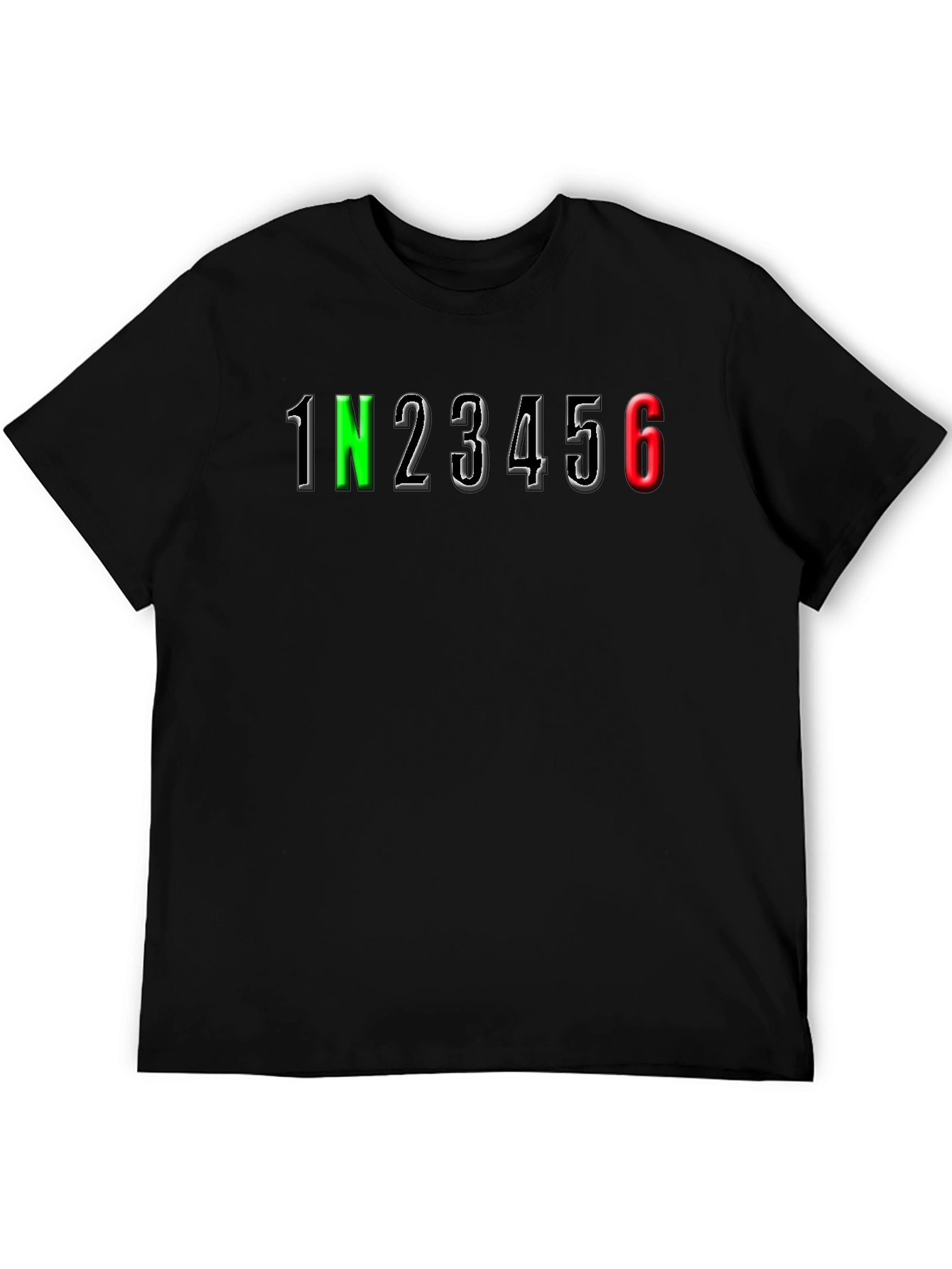 Motorcycle Gear Shift Pattern T-Shirt