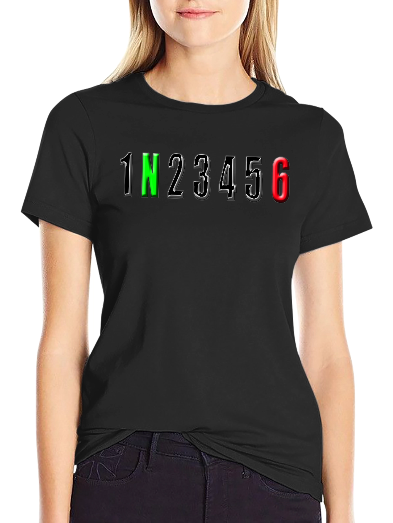 Motorcycle Gear Shift Pattern T-Shirt