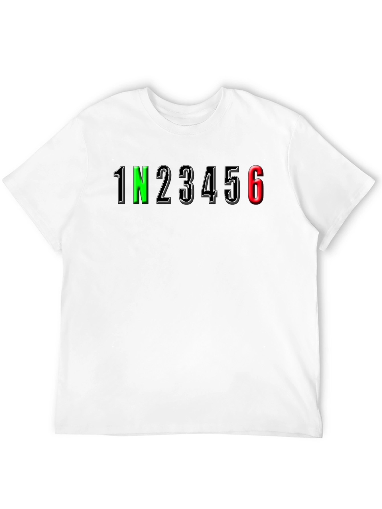 Motorcycle Gear Shift Pattern T-Shirt