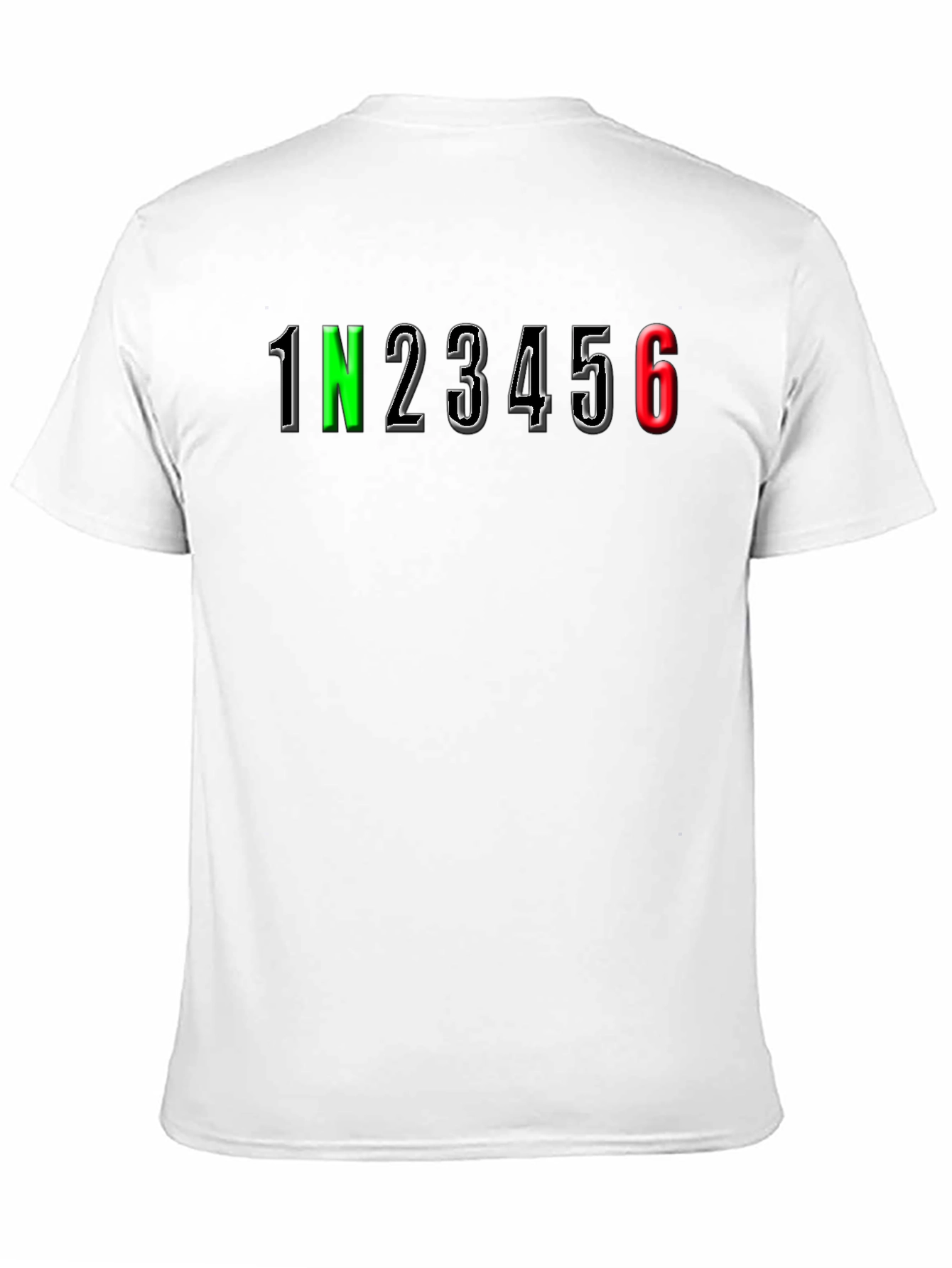 Motorcycle Gear Shift Pattern T-Shirt
