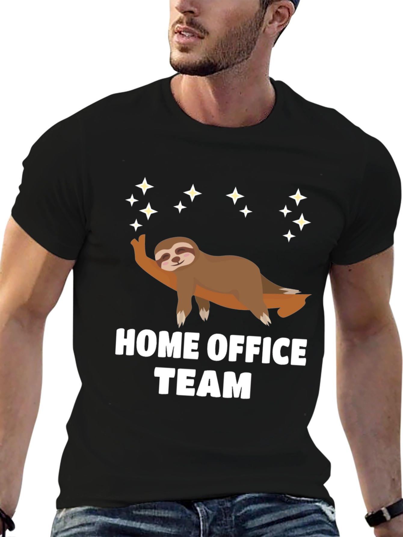 Home Office Team Sloth Graphic Tee