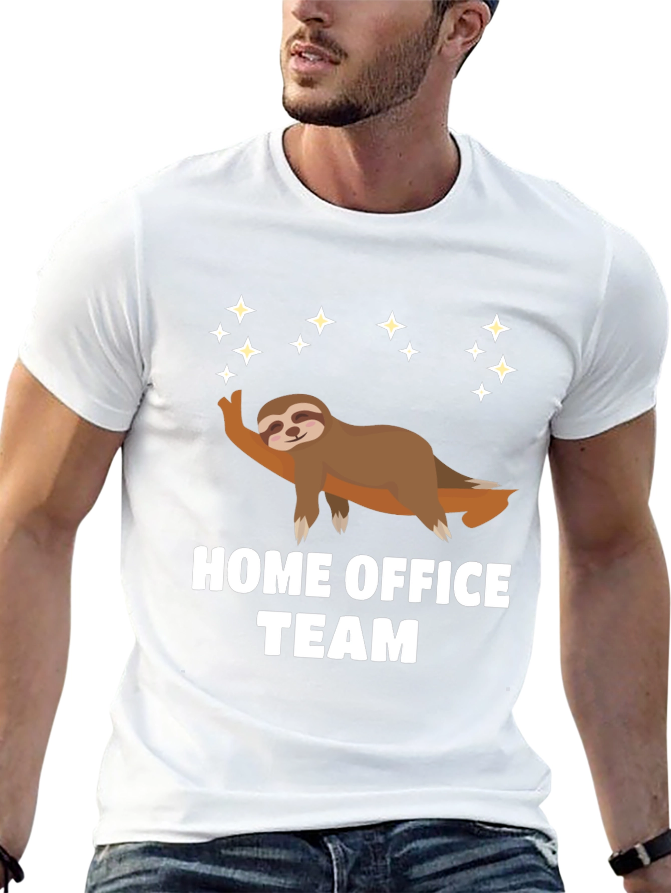 Home Office Team Sloth Graphic Tee