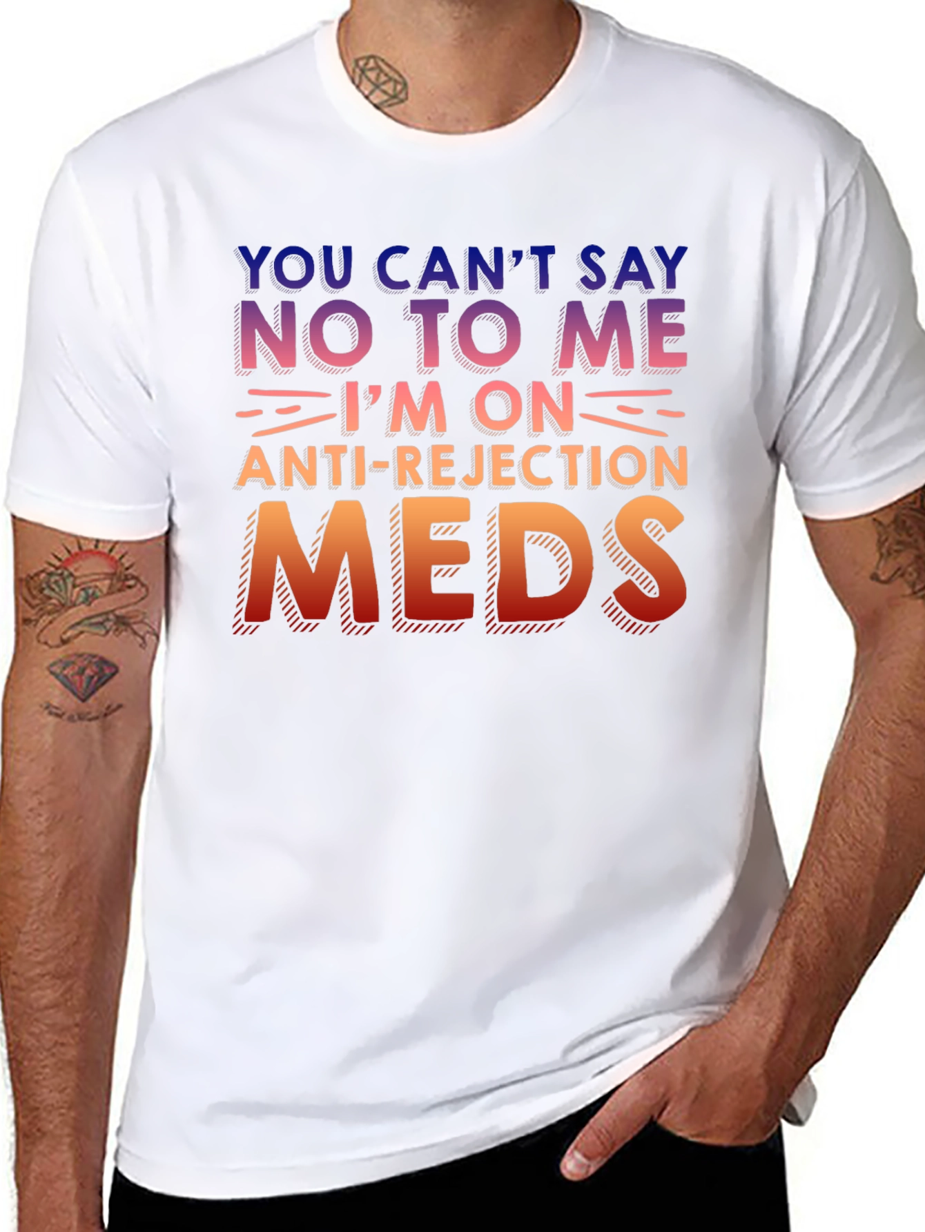Anti-Rejection Meds Graphic T-Shirt