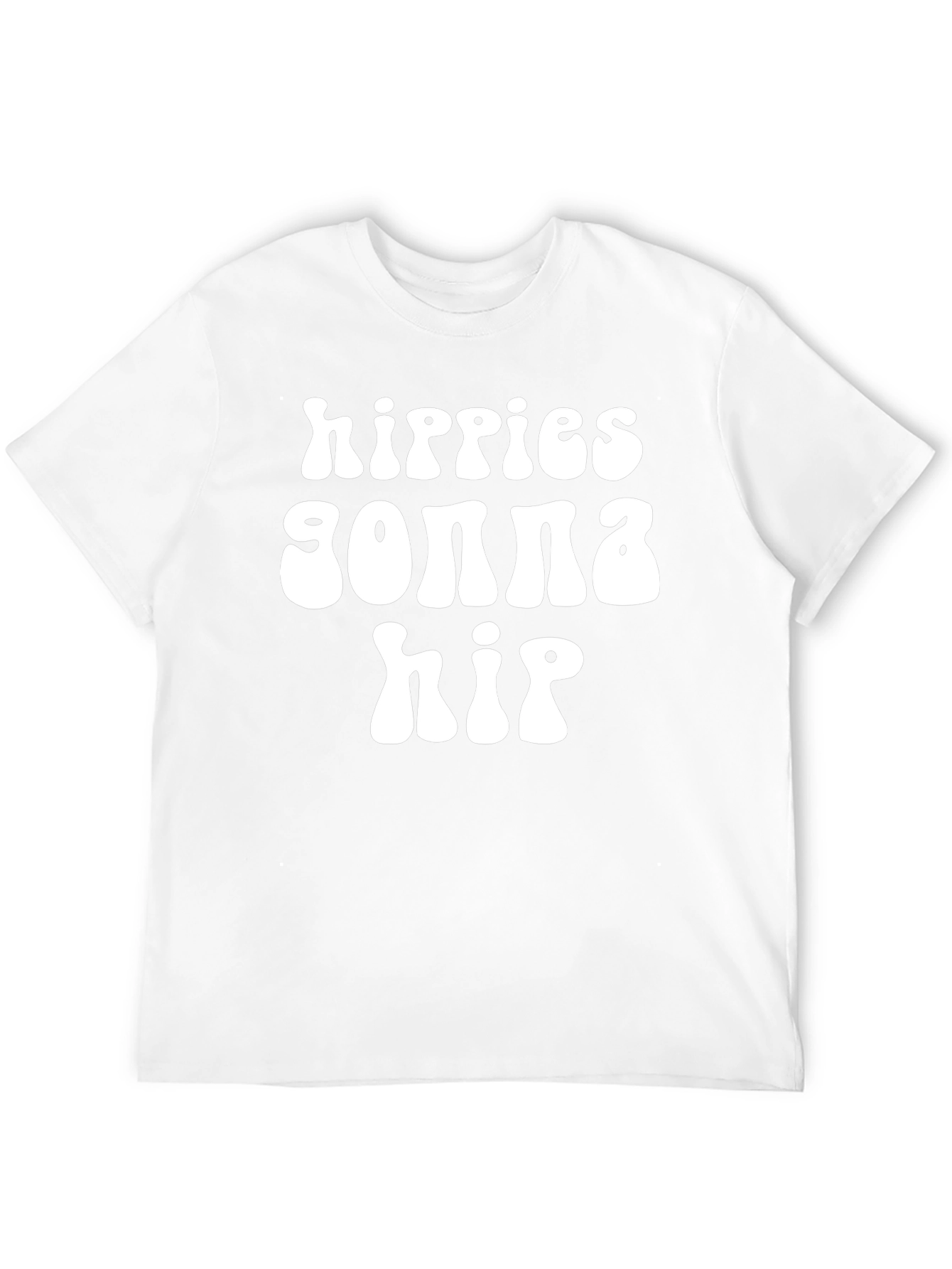 Hippies Gonna Hip Graphic T-Shirt