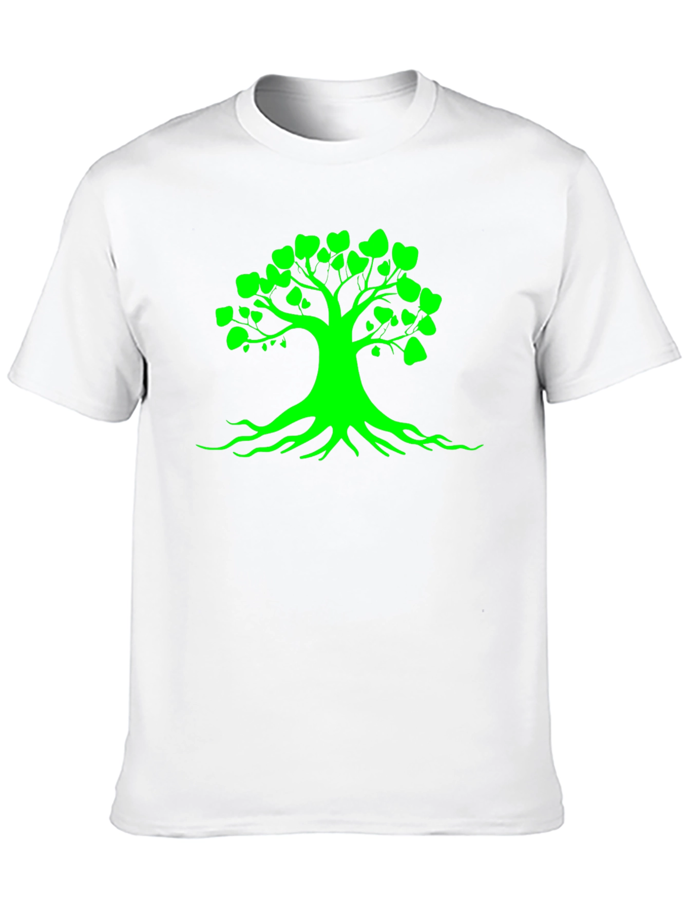 Green Tree of Life Black Tee