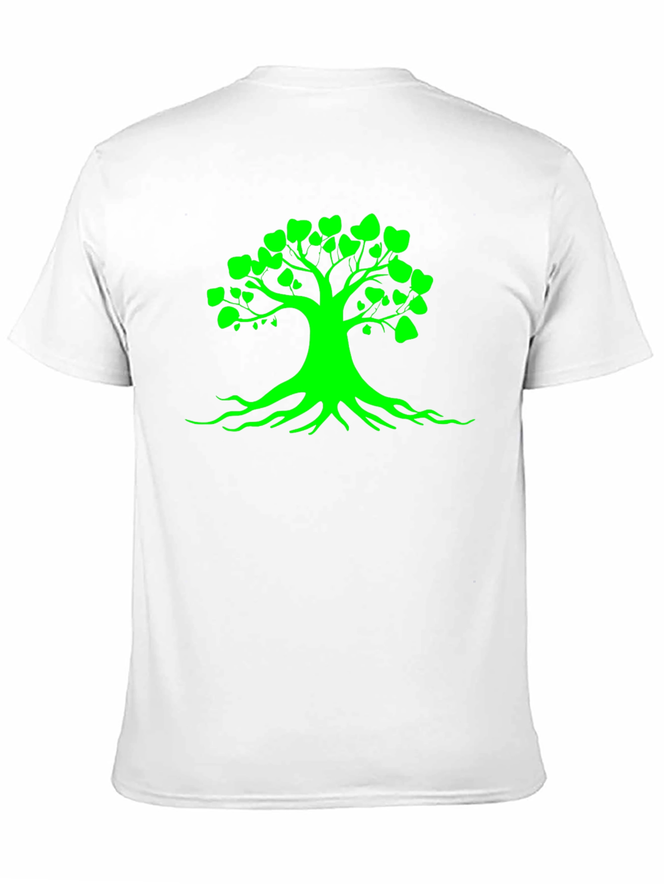 Green Tree of Life Black Tee