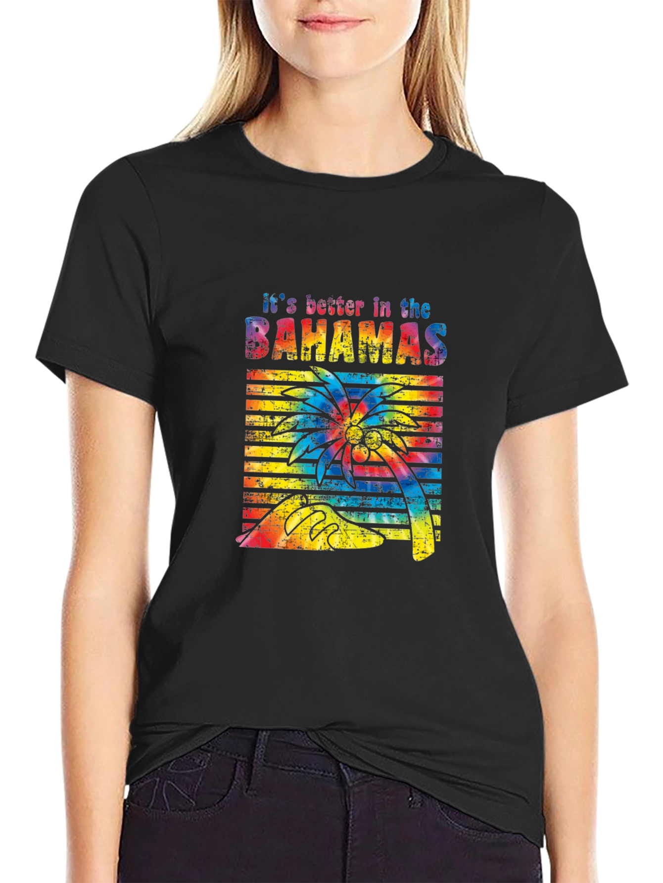 Bahamas Tie Dye T-Shirt - Island Style