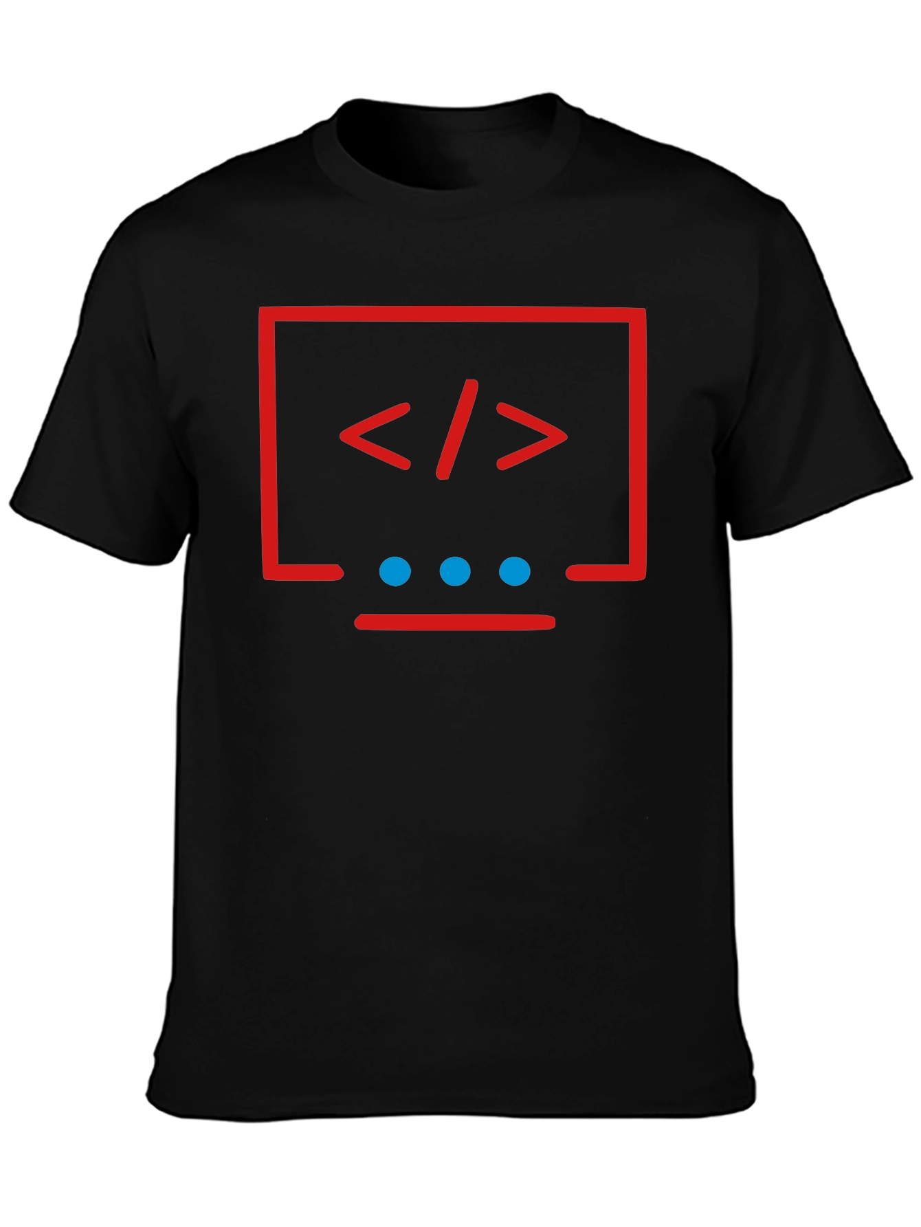 Coder T-Shirt: Red Graphic Tee for Programmers