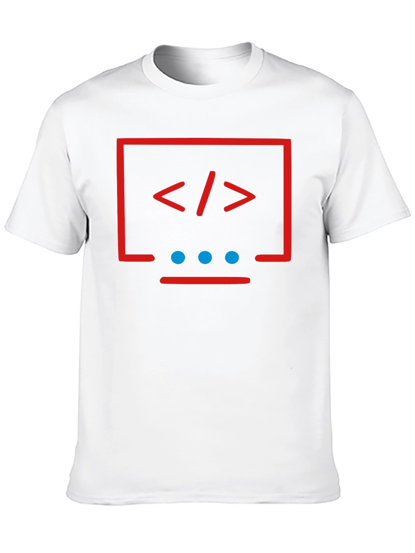 Coder T-Shirt: Red Graphic Tee for Programmers
