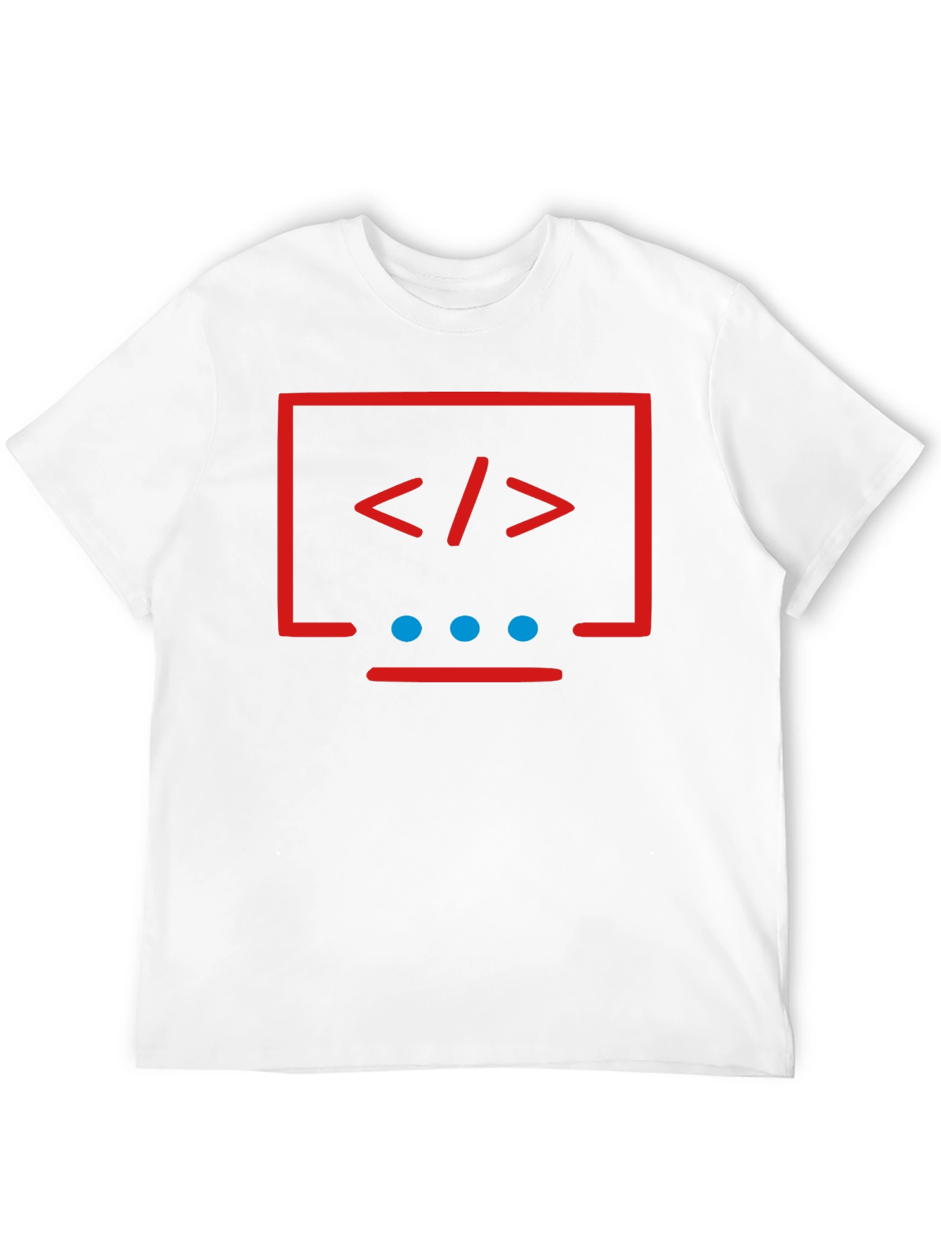 Coder T-Shirt: Red Graphic Tee for Programmers