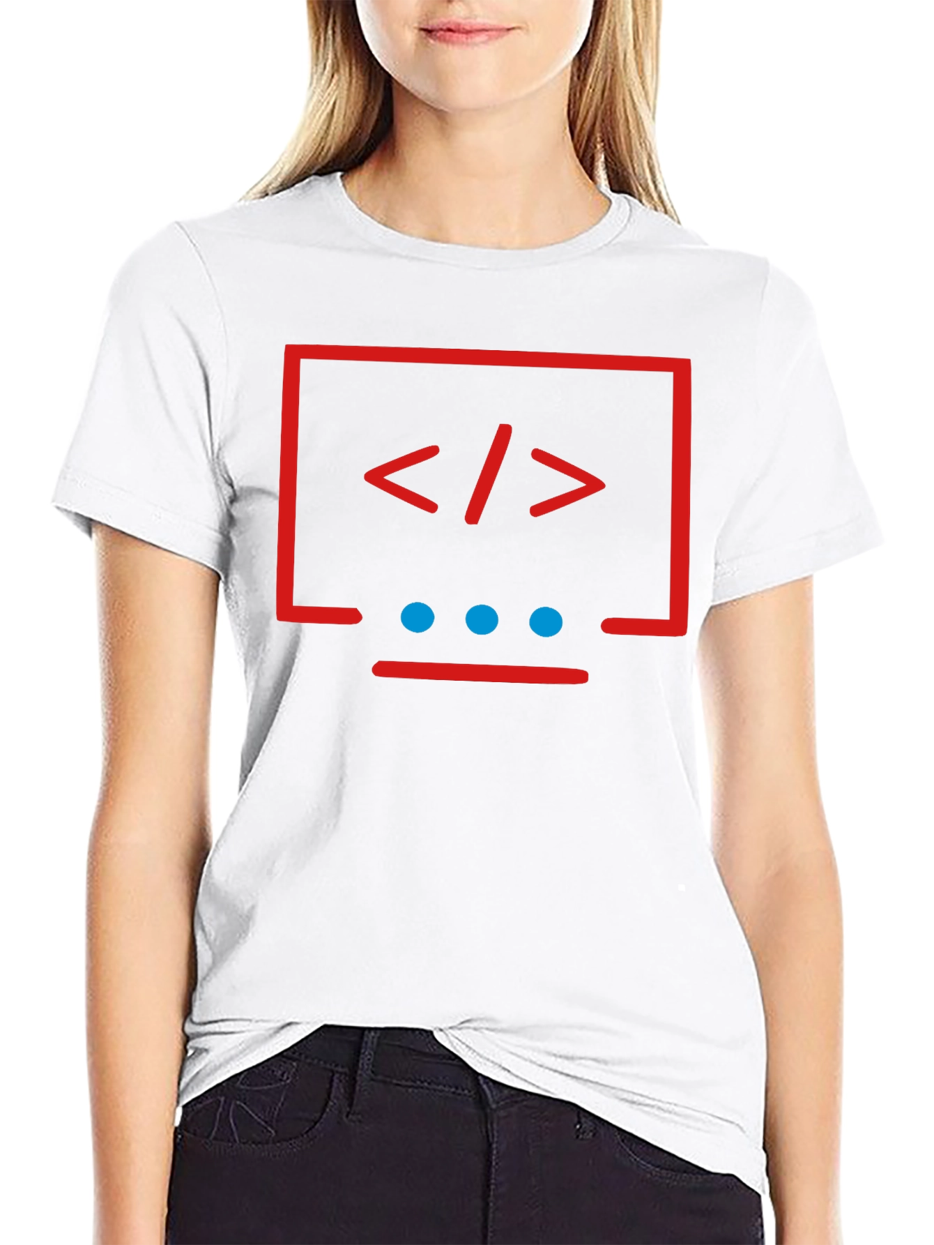 Coder T-Shirt: Red Graphic Tee for Programmers