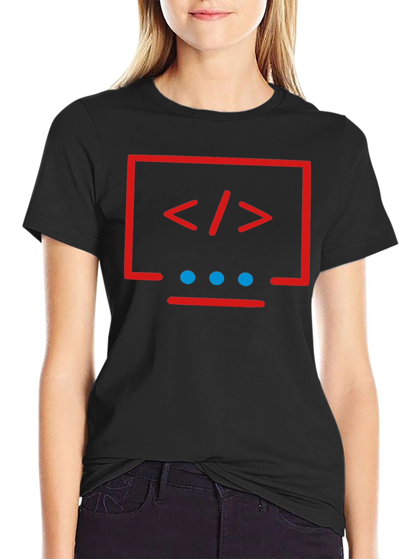 Coder T-Shirt: Red Graphic Tee for Programmers