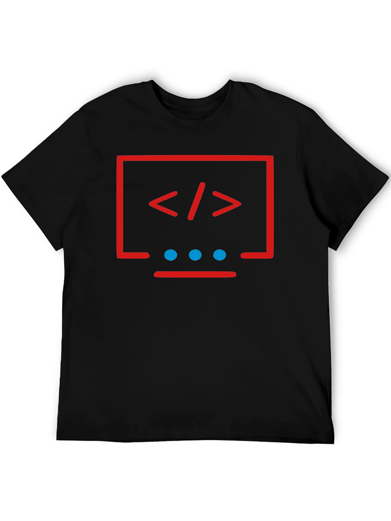 Coder T-Shirt: Red Graphic Tee for Programmers