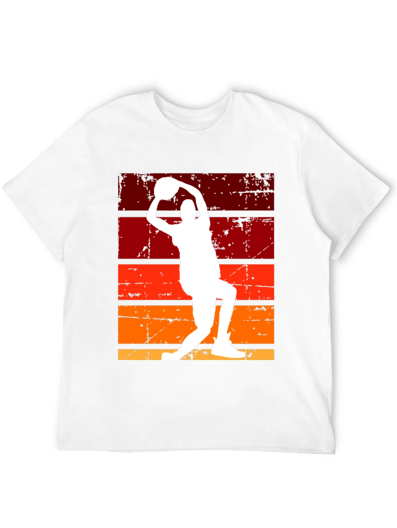 Retro Basketball Player Graphic Tee
