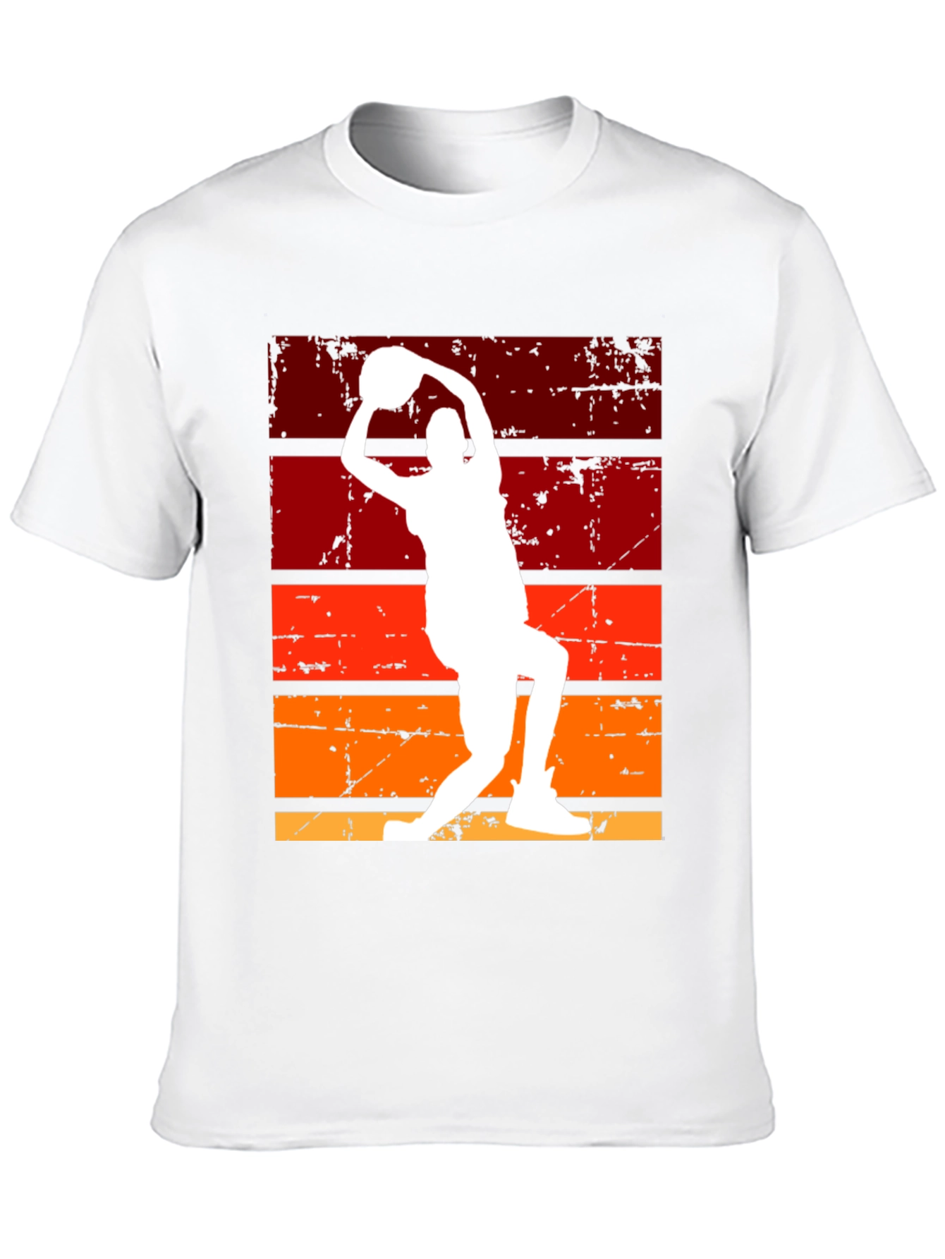 Retro Basketball Player Graphic Tee