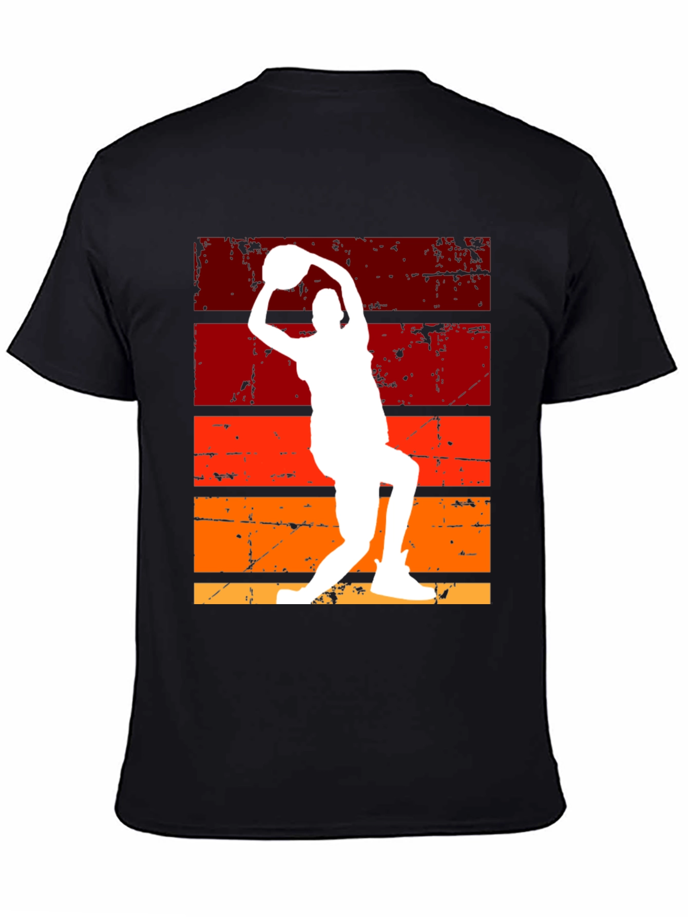 Retro Basketball Player Graphic Tee