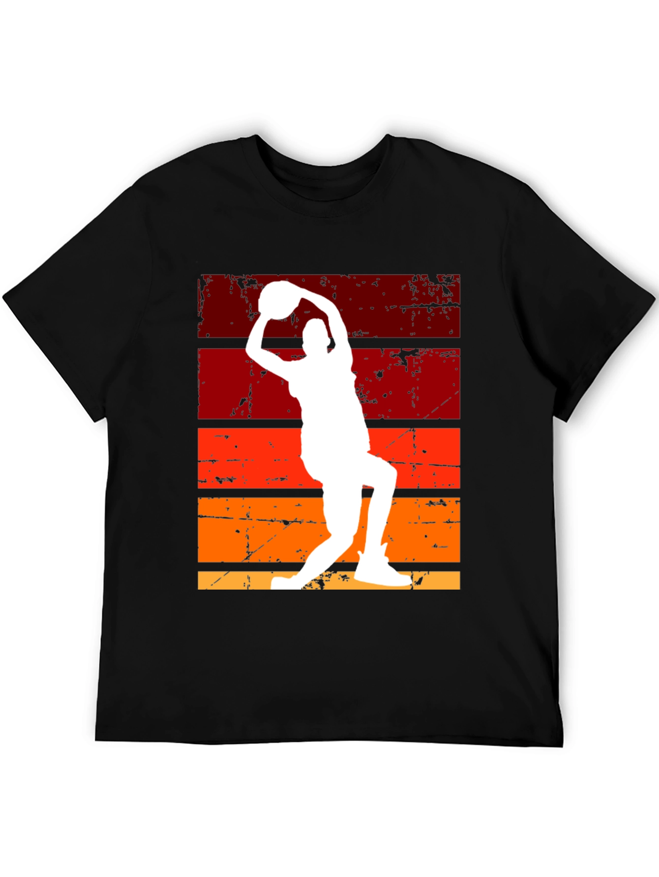 Retro Basketball Player Graphic Tee