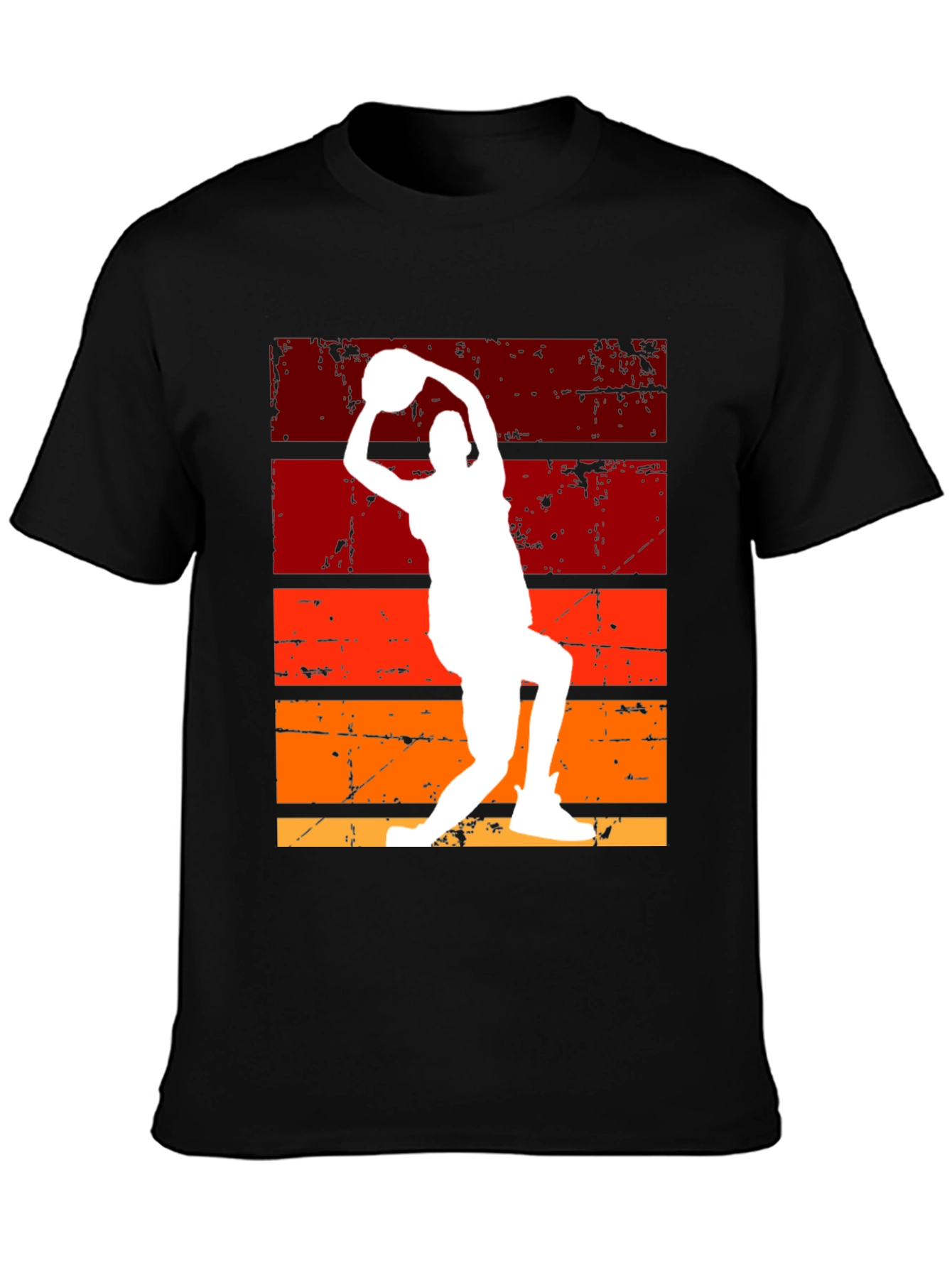 Retro Basketball Player Graphic Tee