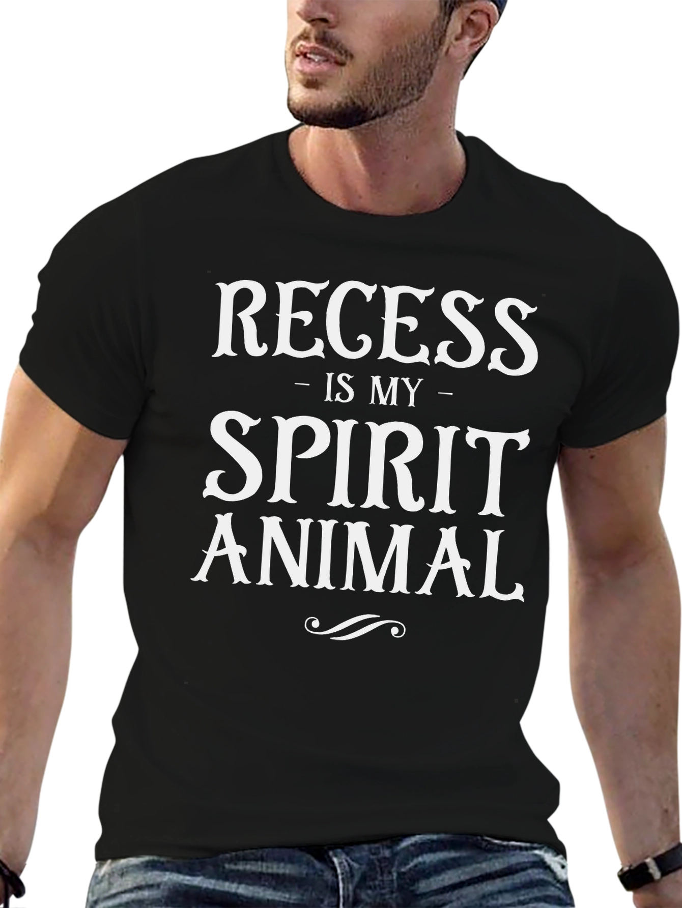 Recess is My Spirit Animal Graphic T-Shirt