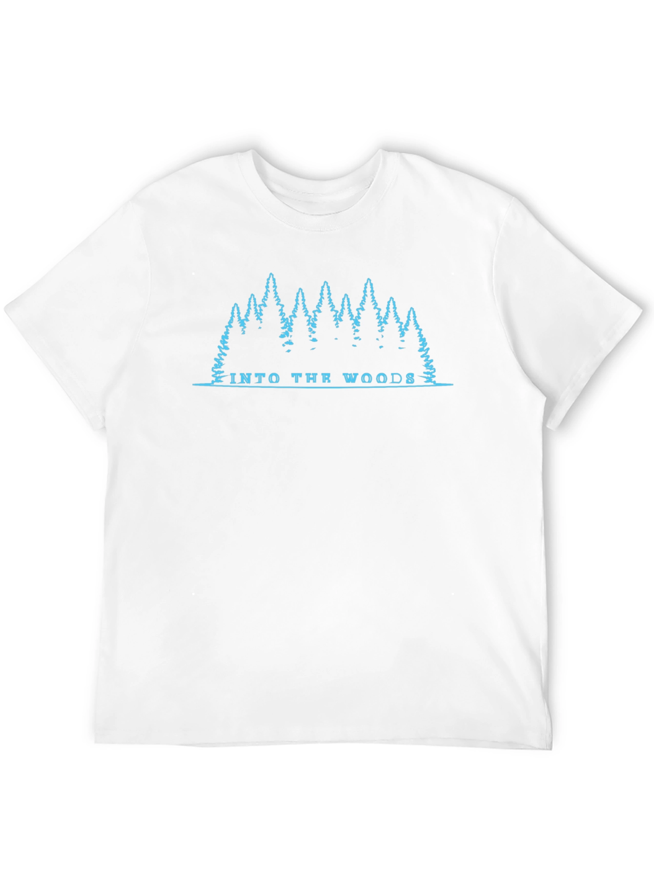 Into the Woods Graphic Print Tee - Black