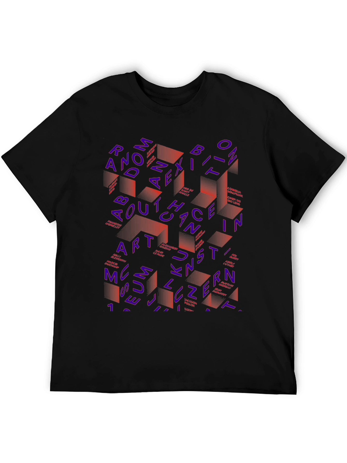 Abstract Museum Art Graphic T-Shirt