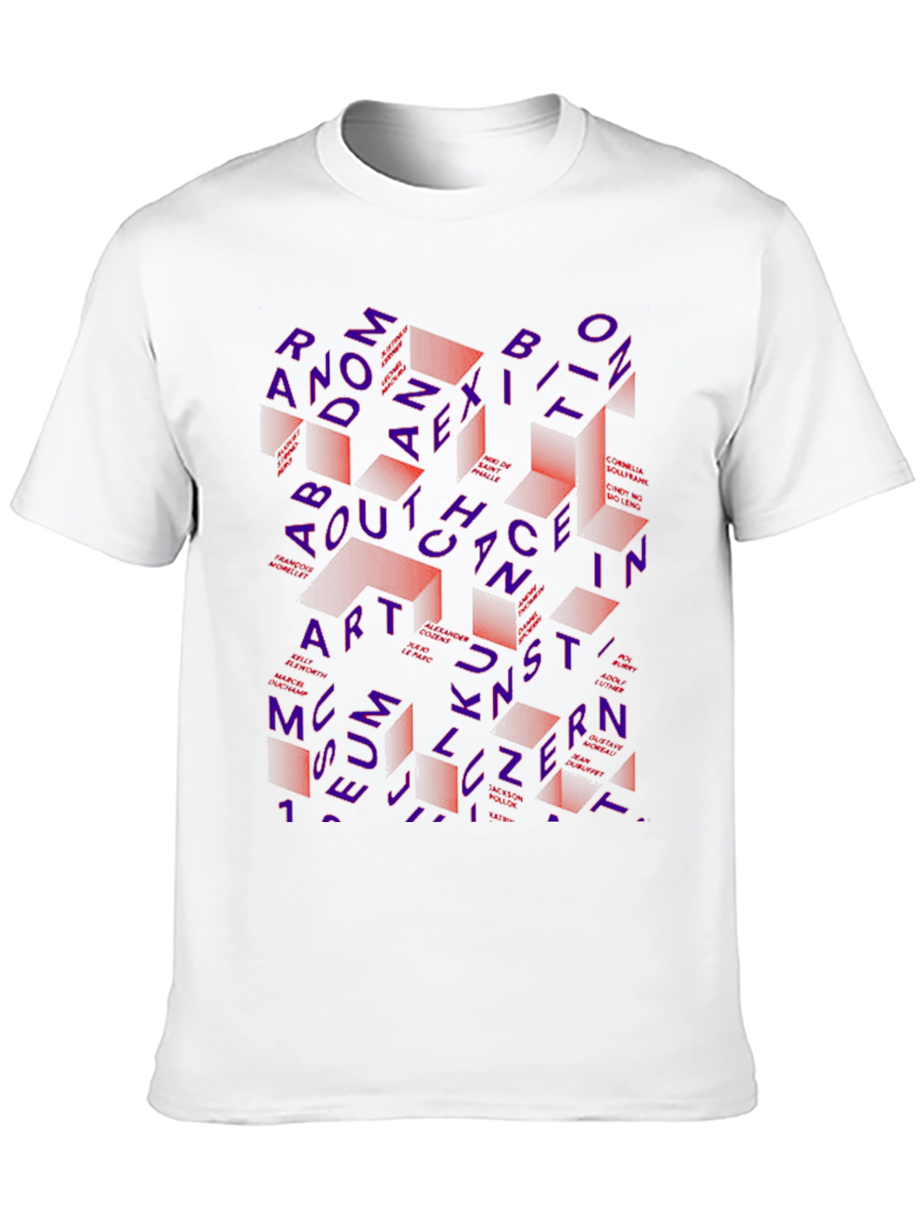 Abstract Museum Art Graphic T-Shirt