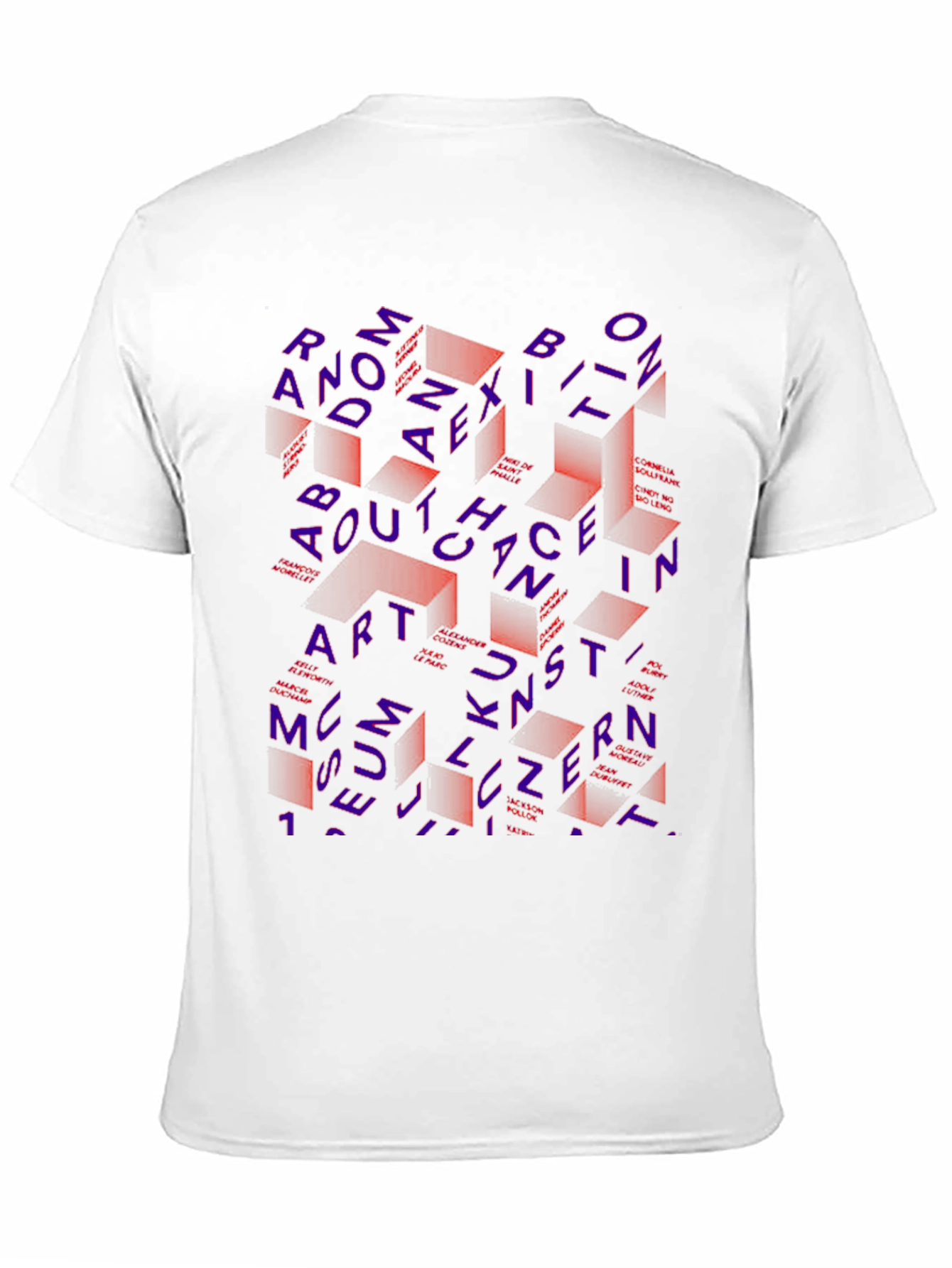 Abstract Museum Art Graphic T-Shirt