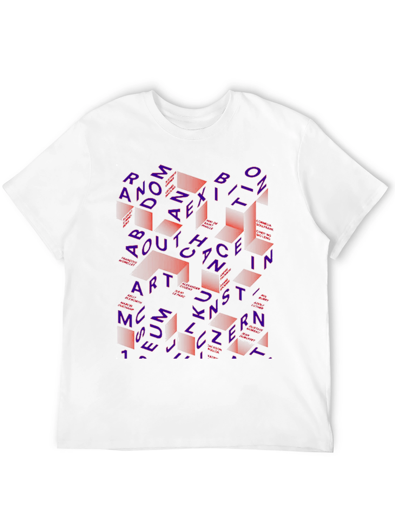 Abstract Museum Art Graphic T-Shirt