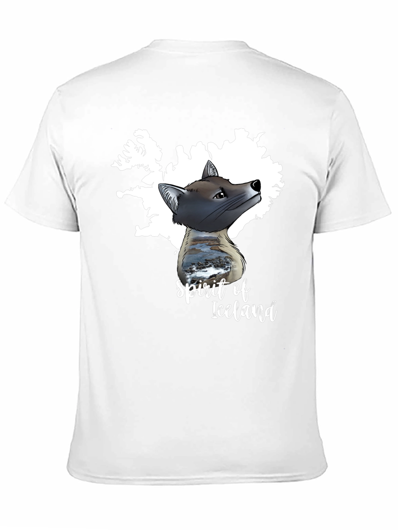 Spirit of Iceland Graphic Tee - Black