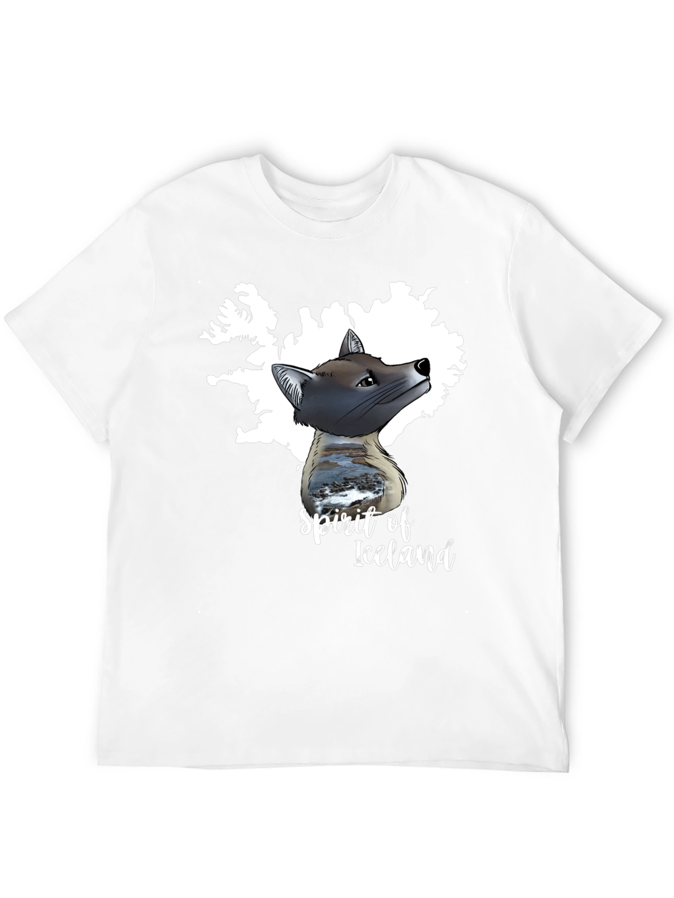 Spirit of Iceland Graphic Tee - Black