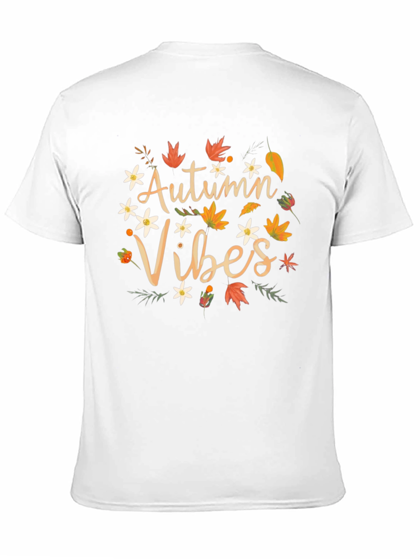 Autumn Vibes Graphic Tee - Fall Season Shirt