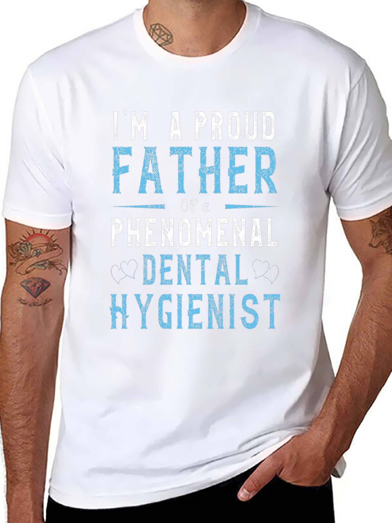 Proud Father of a Dental Hygienist T-Shirt