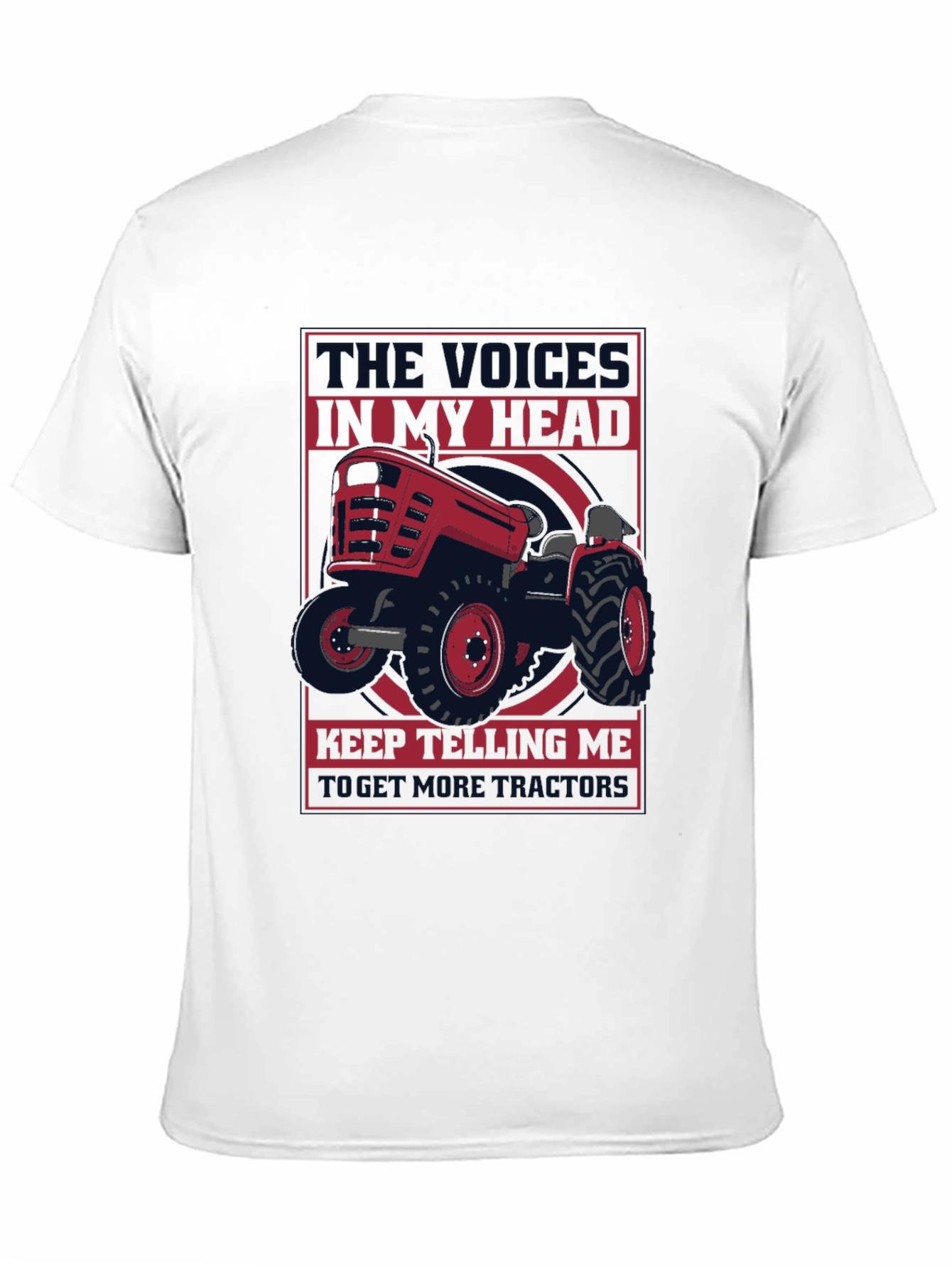 Voices in My Head Tractor T-Shirt