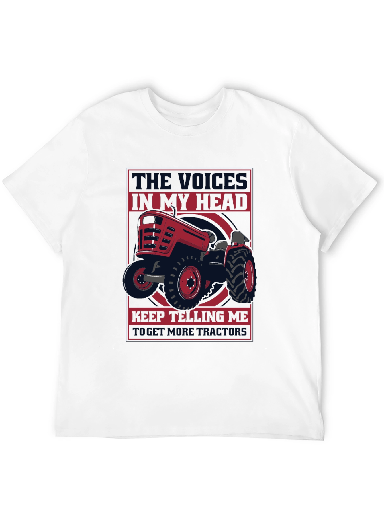 Voices in My Head Tractor T-Shirt